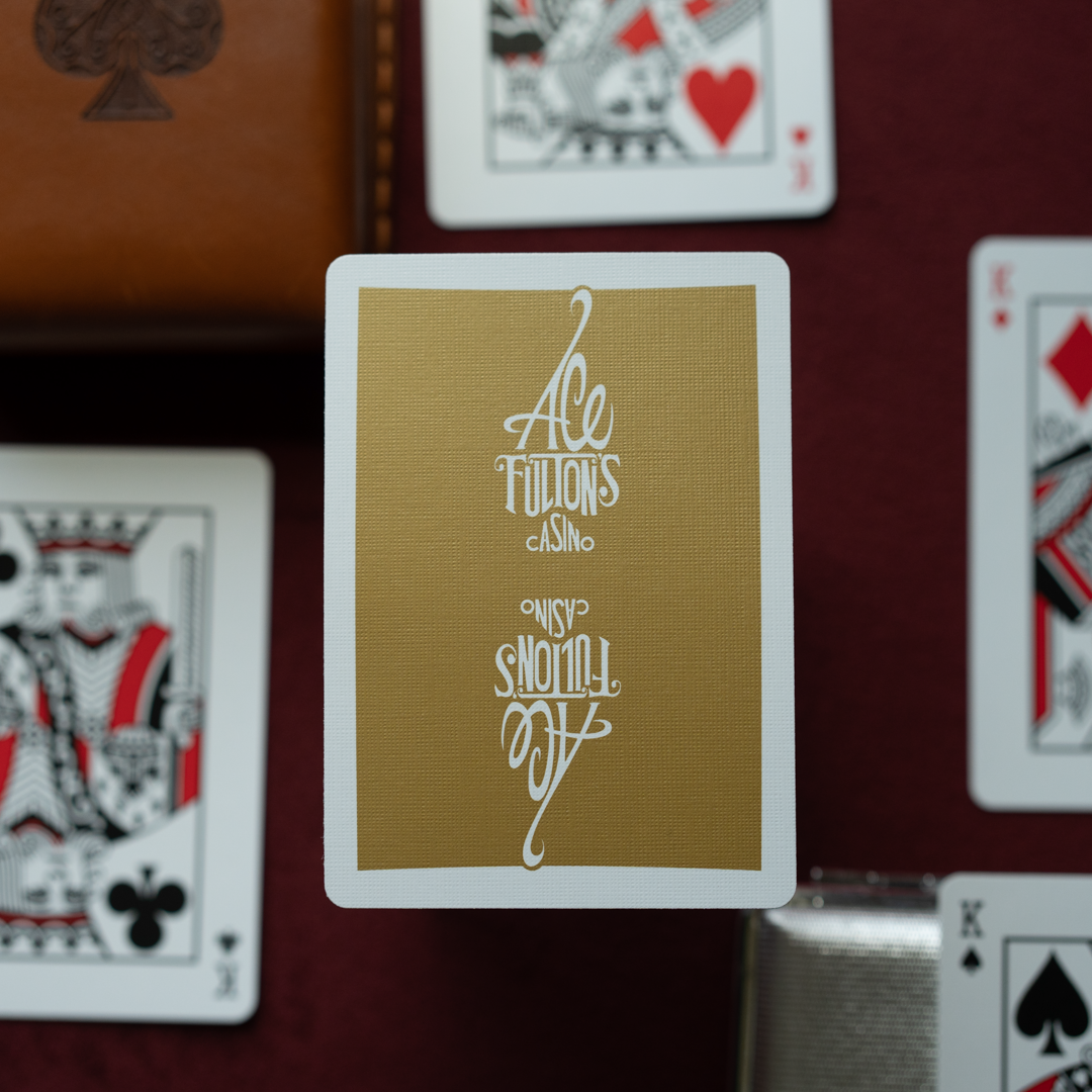 Ace Fulton's Casino: Gold Rush Edition Playing Cards DAN & DAVE