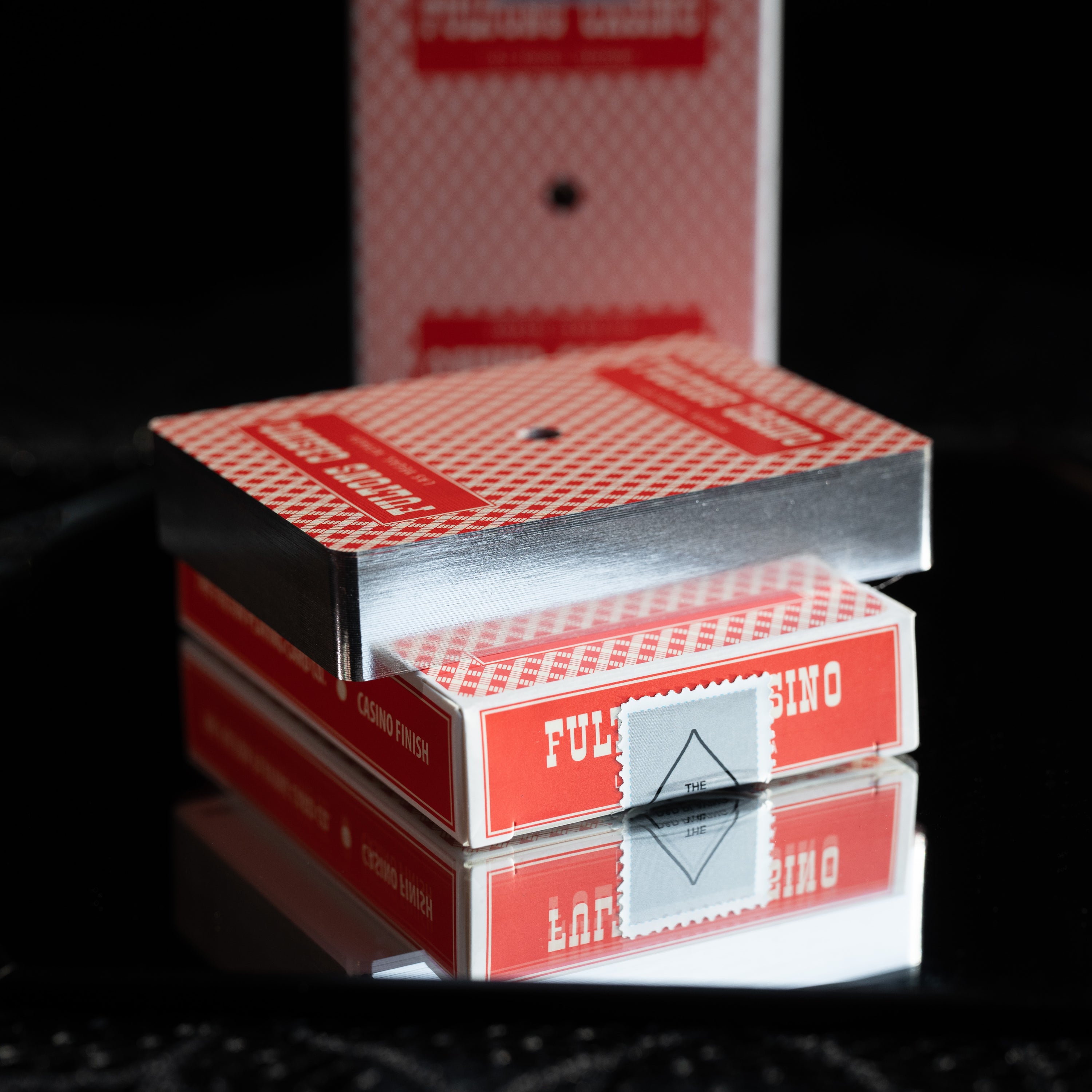 Ace Fulton's, Canceled Edition Playing Cards DAN & DAVE Silver Nugget Edition