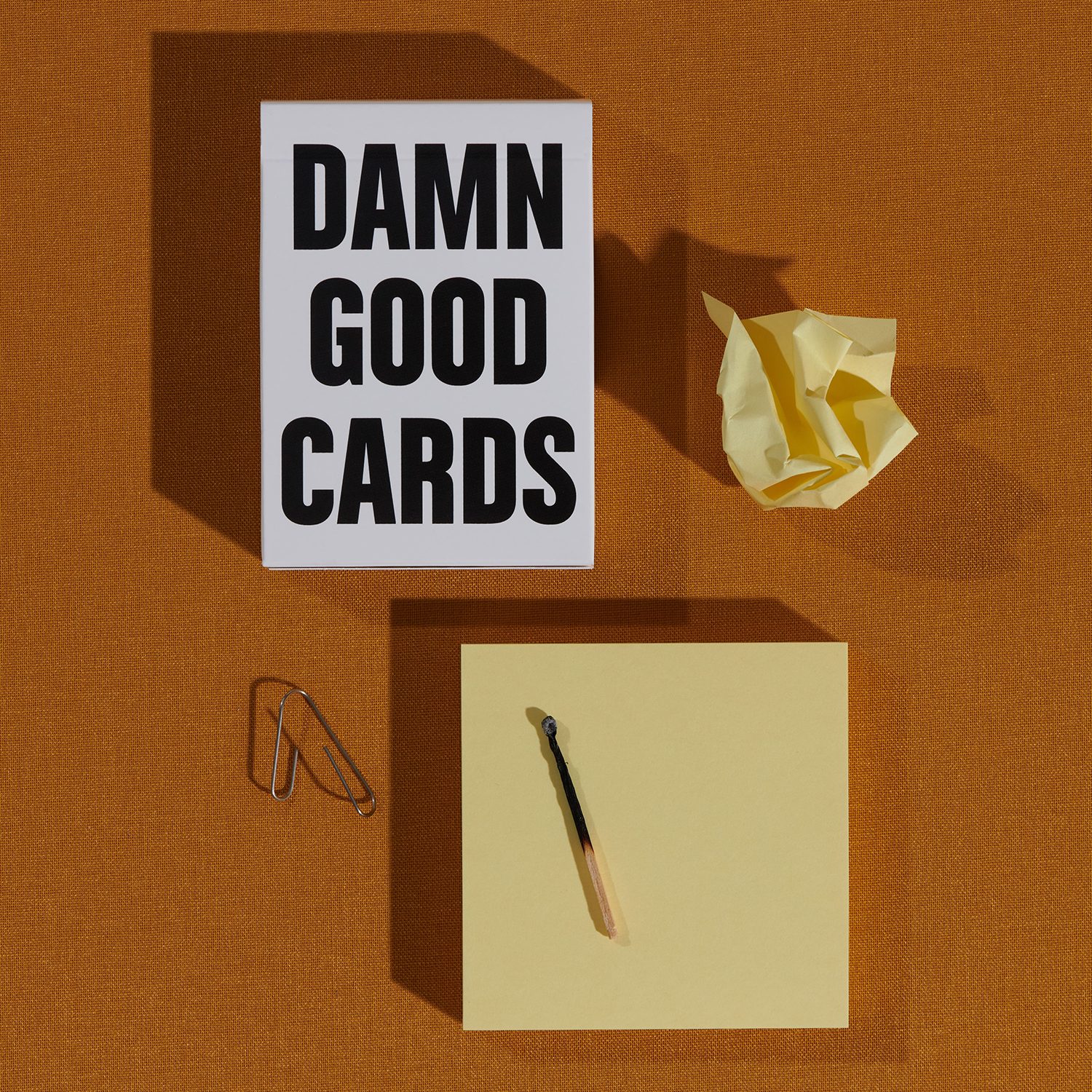 Damn Good Cards, No. 8 Playing Cards DAN & DAVE