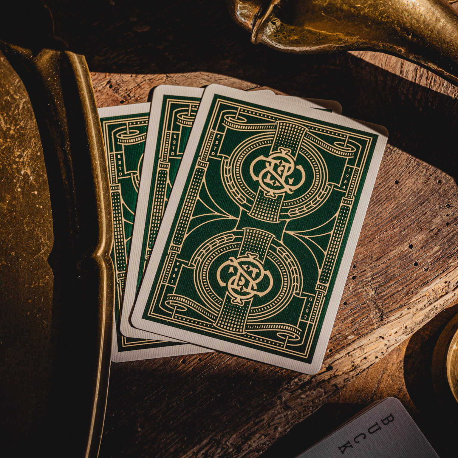 Private Reserve, 2023 Edition in Green Playing Cards DAN & DAVE