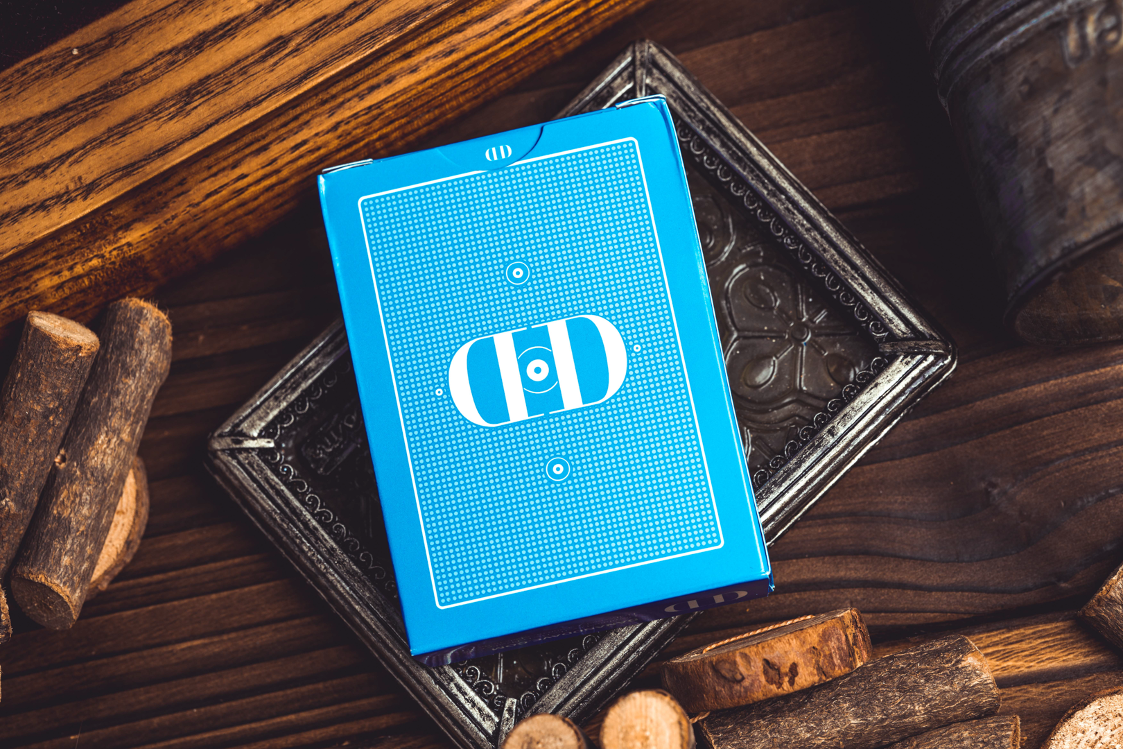 Smoke & Mirrors v9, Blue Edition Playing Cards DAN & DAVE