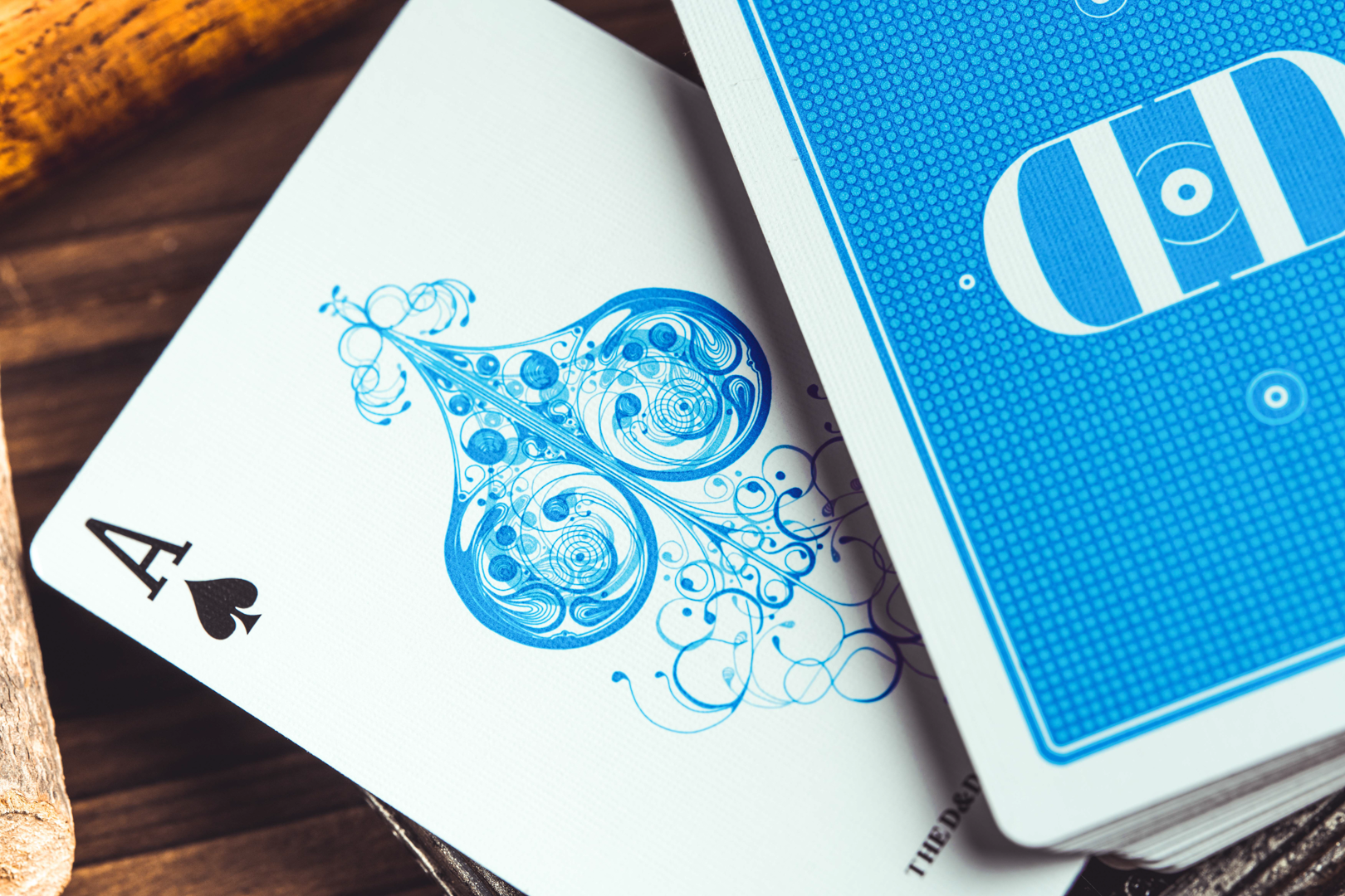 Smoke & Mirrors v9, Blue Edition Playing Cards DAN & DAVE