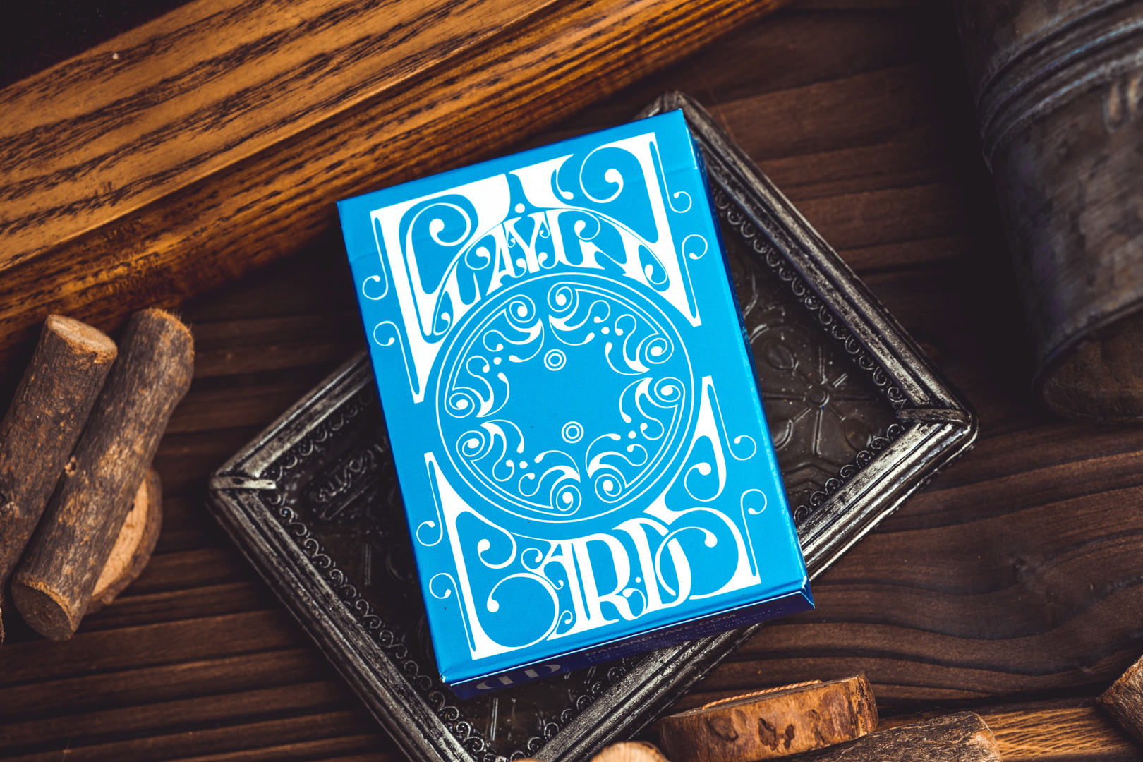 Smoke & Mirrors v9, Blue Edition Playing Cards DAN & DAVE