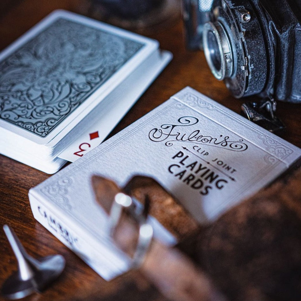 Fulton's Clip Joint, Fog Edition Playing Cards DAN & DAVE