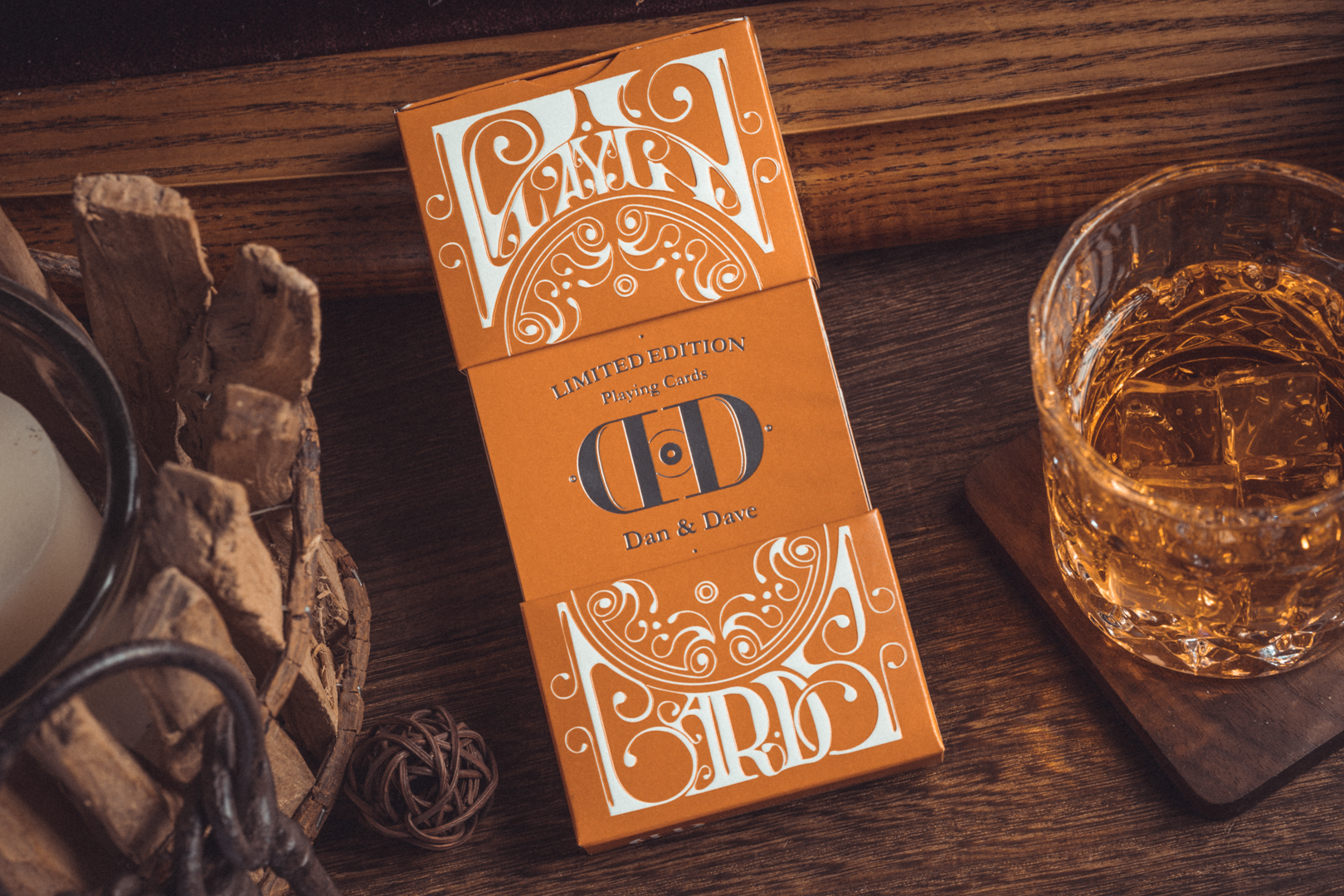 Smoke & Mirrors v8, Bronze Edition Playing Cards DAN & DAVE