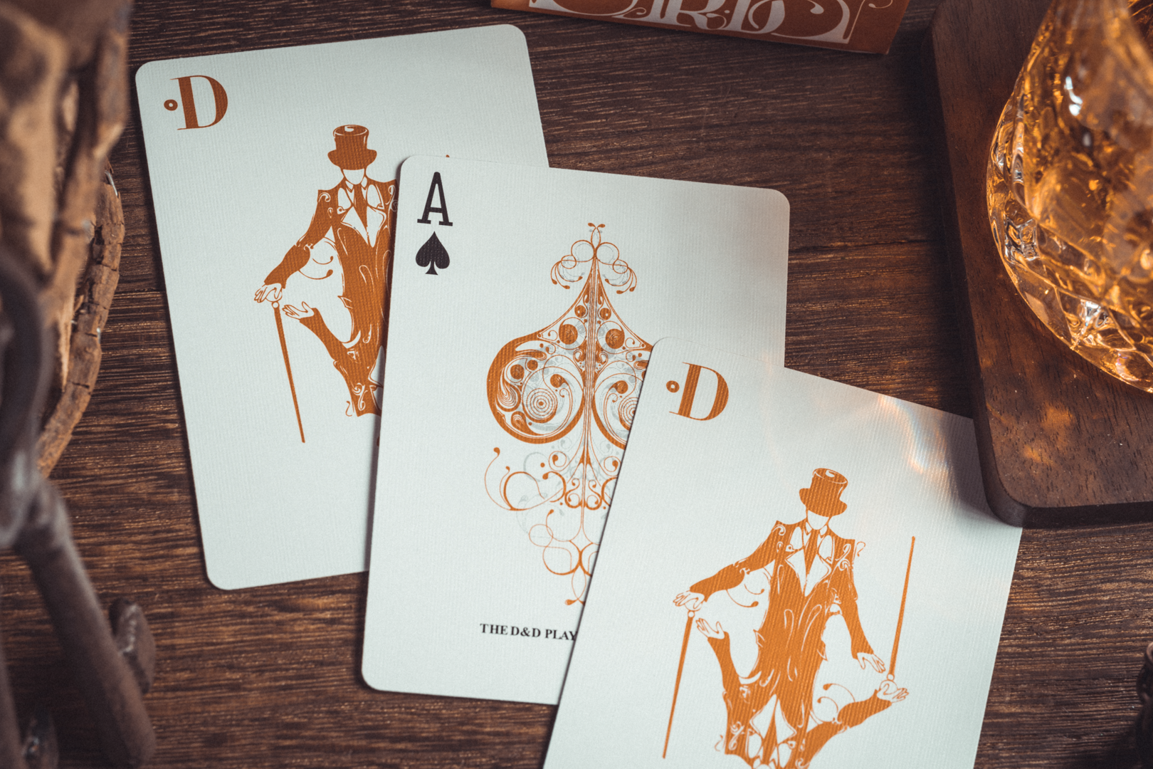 Smoke & Mirrors v8, Bronze Edition Playing Cards DAN & DAVE