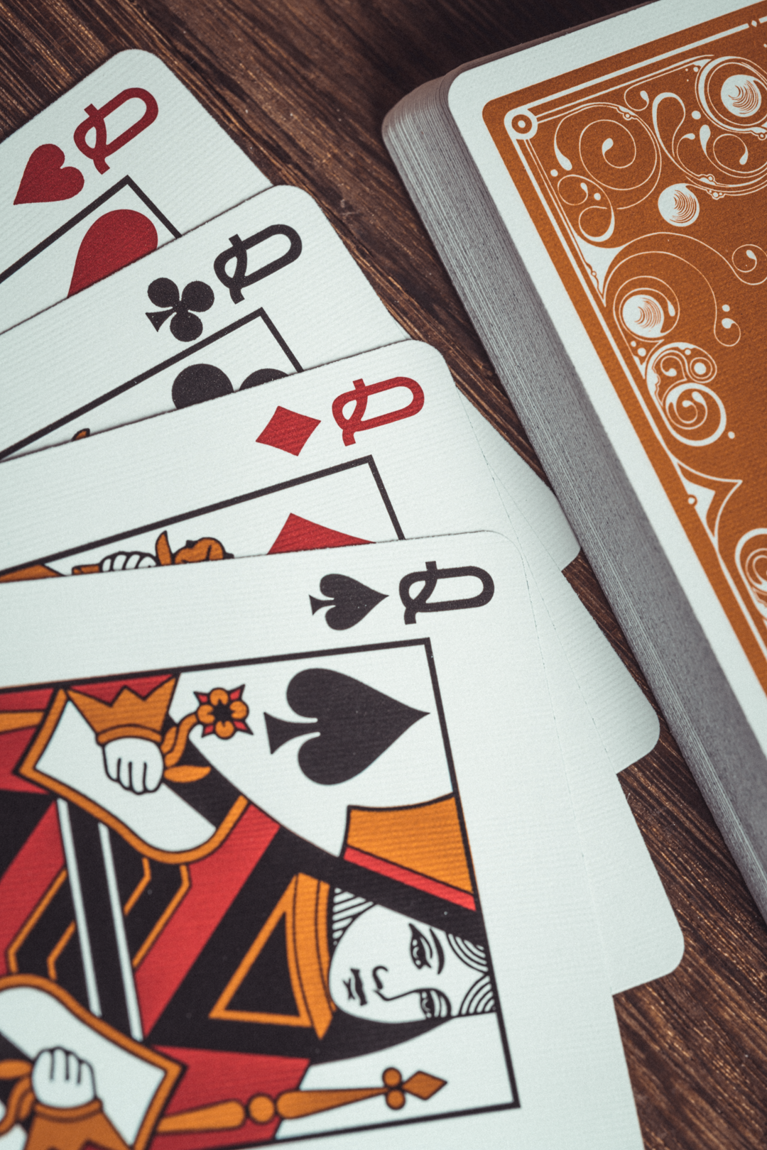 Smoke & Mirrors v8, Bronze Edition Playing Cards DAN & DAVE