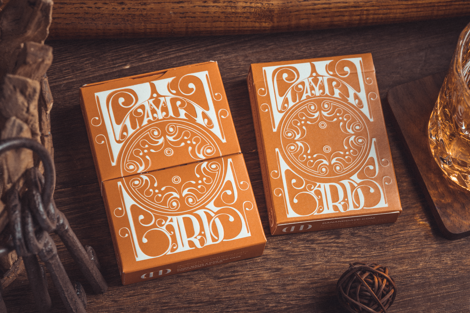 Smoke & Mirrors v8, Bronze Edition Playing Cards DAN & DAVE