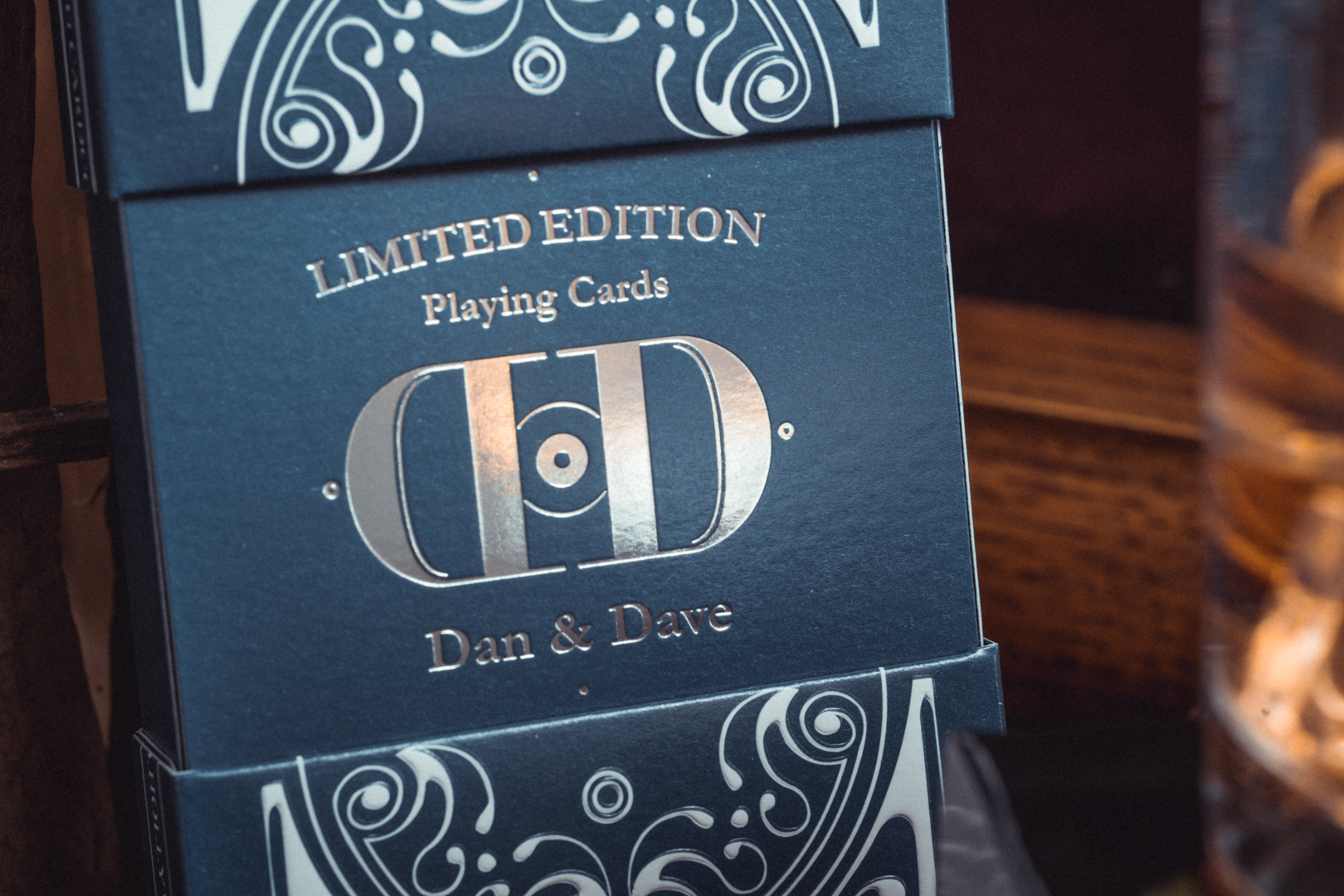 Smoke & Mirrors v8, Blue Edition Playing Cards DAN & DAVE Special Edition*