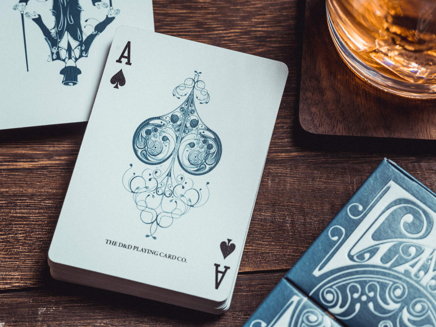 Smoke & Mirrors v8, Blue Edition Playing Cards DAN & DAVE