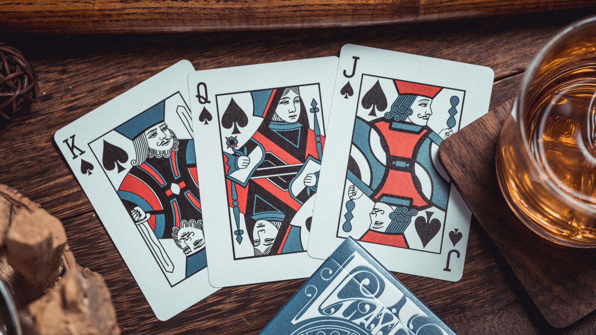 Smoke & Mirrors v8, Blue Edition Playing Cards DAN & DAVE