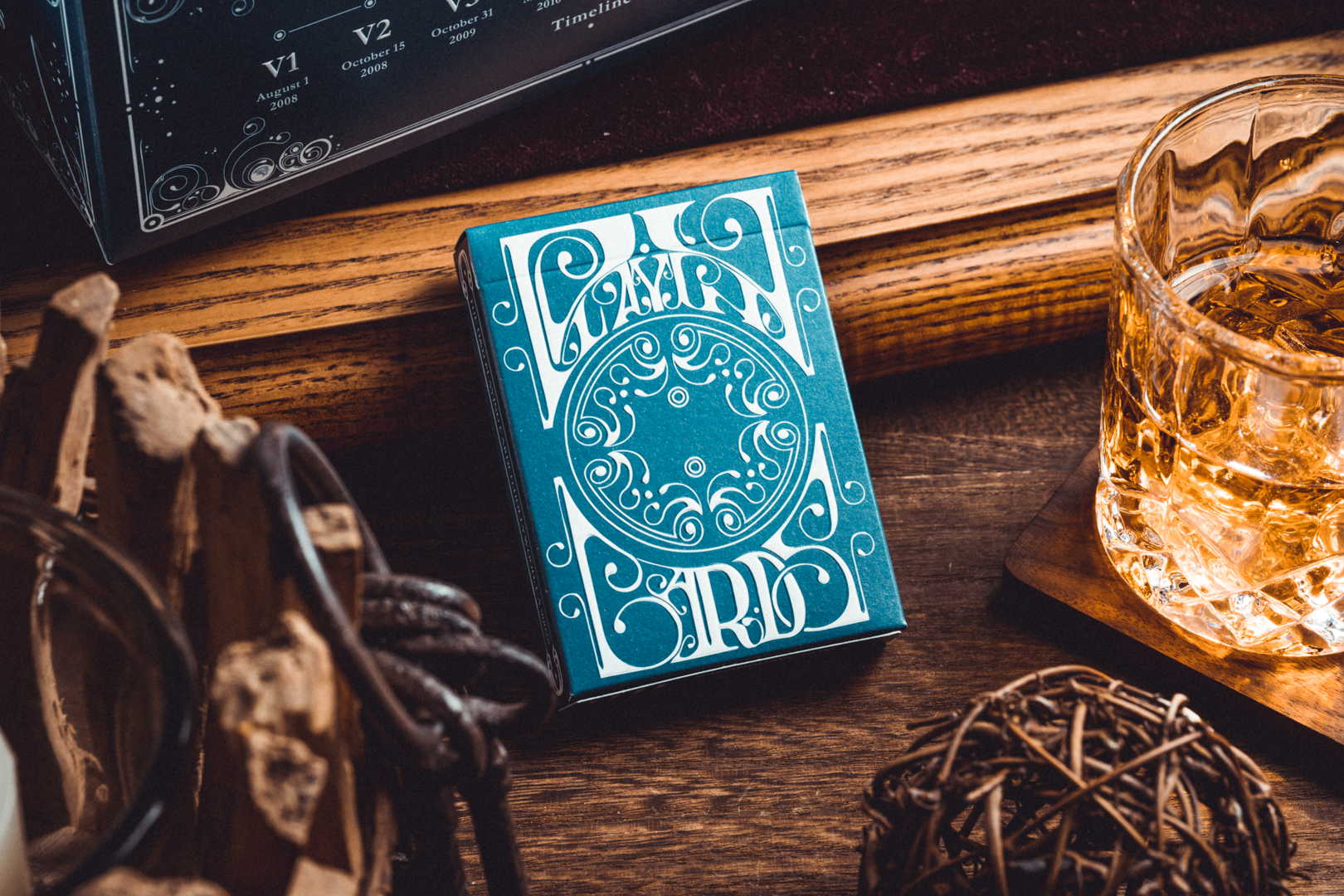 Smoke & Mirrors v8, Blue Edition Playing Cards DAN & DAVE Standard Edition