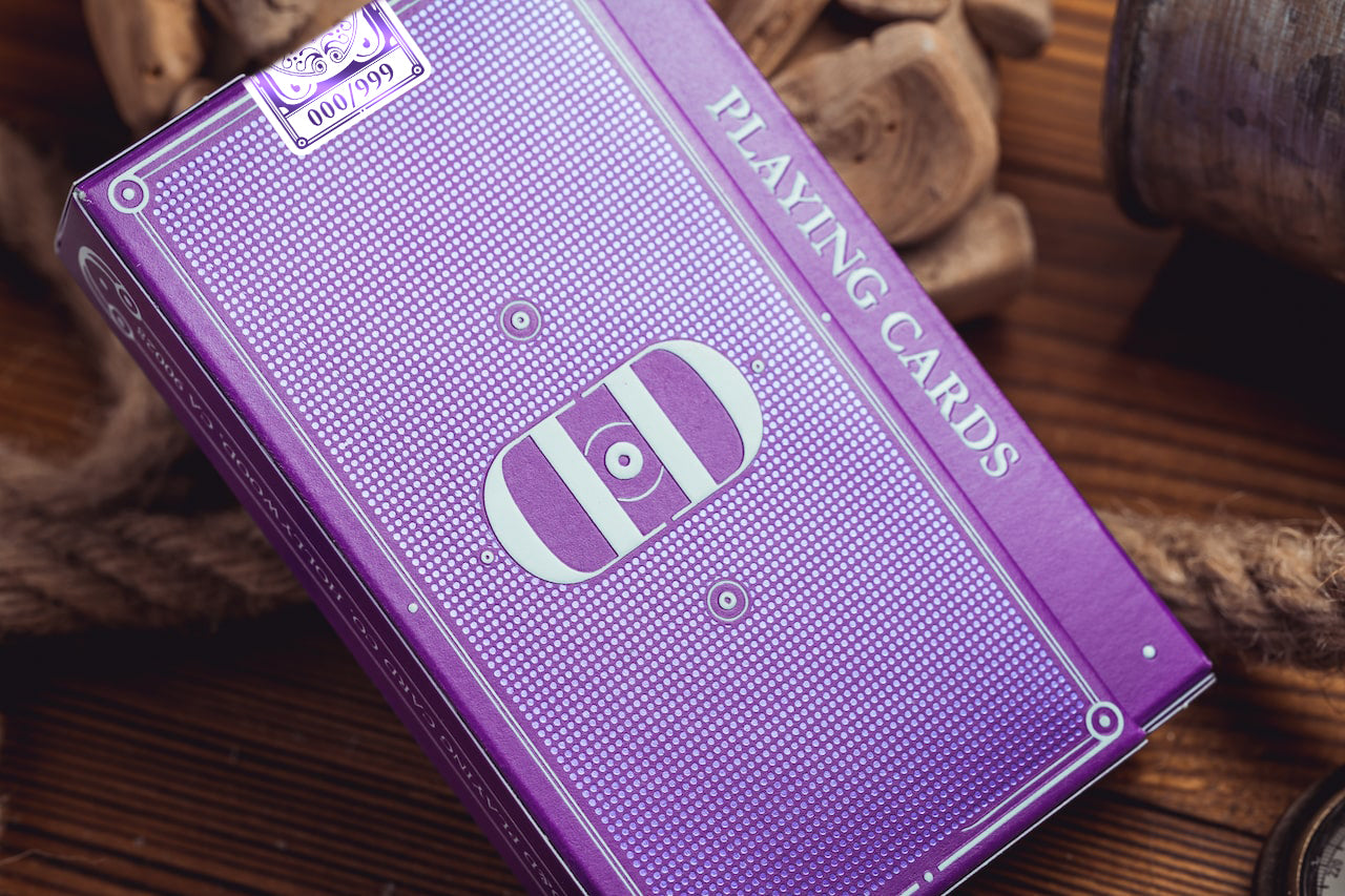 Smoke & Mirrors v9, Purple Edition Playing Cards DAN & DAVE