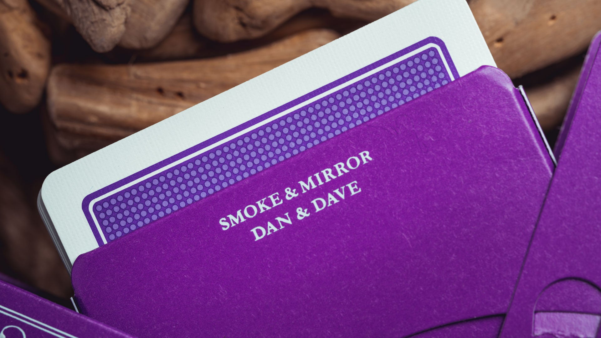 Smoke & Mirrors v9, Purple Edition Playing Cards DAN & DAVE