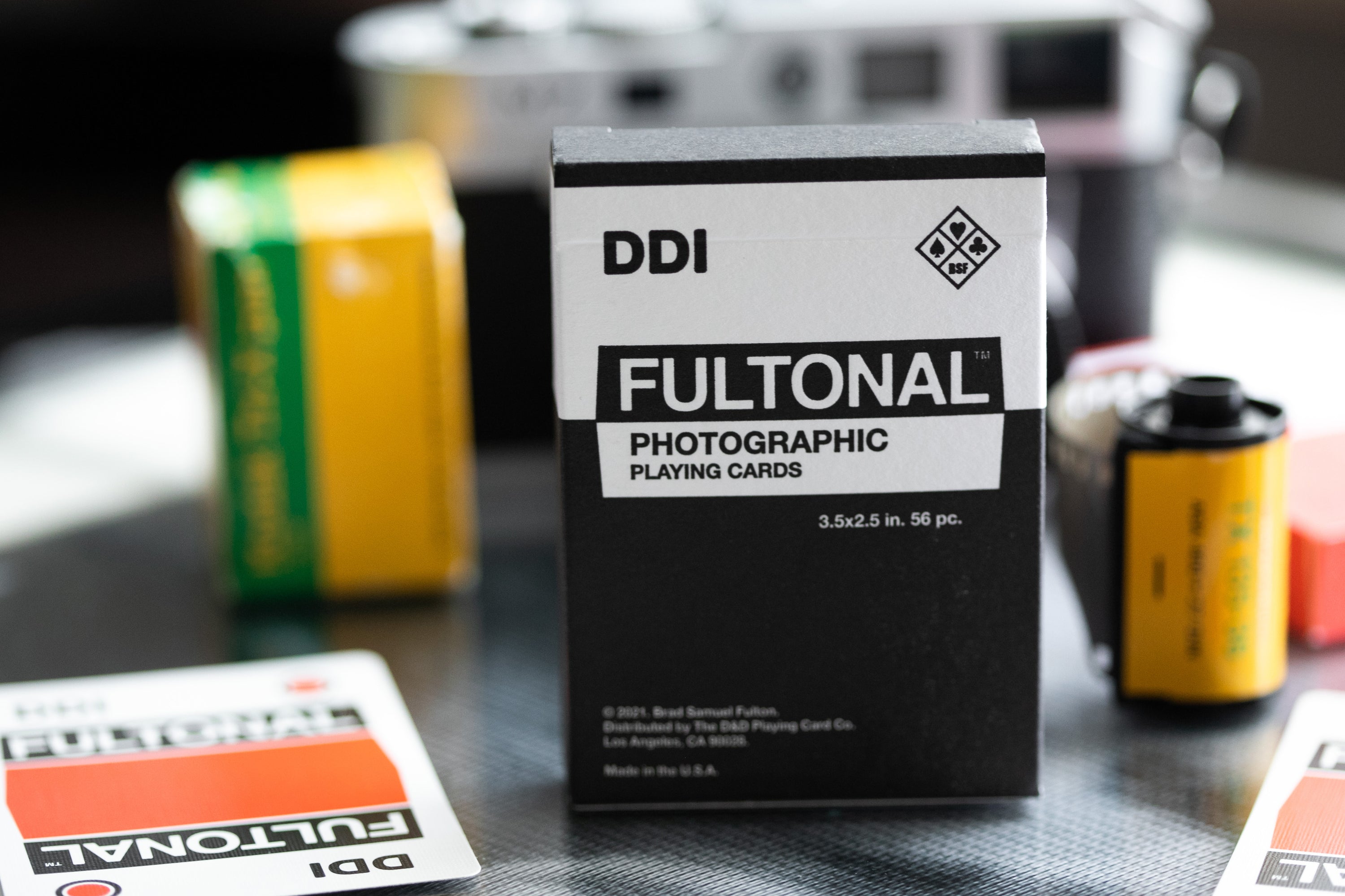 Fultonal Playing Cards DAN & DAVE Black (Signed and Numbered)