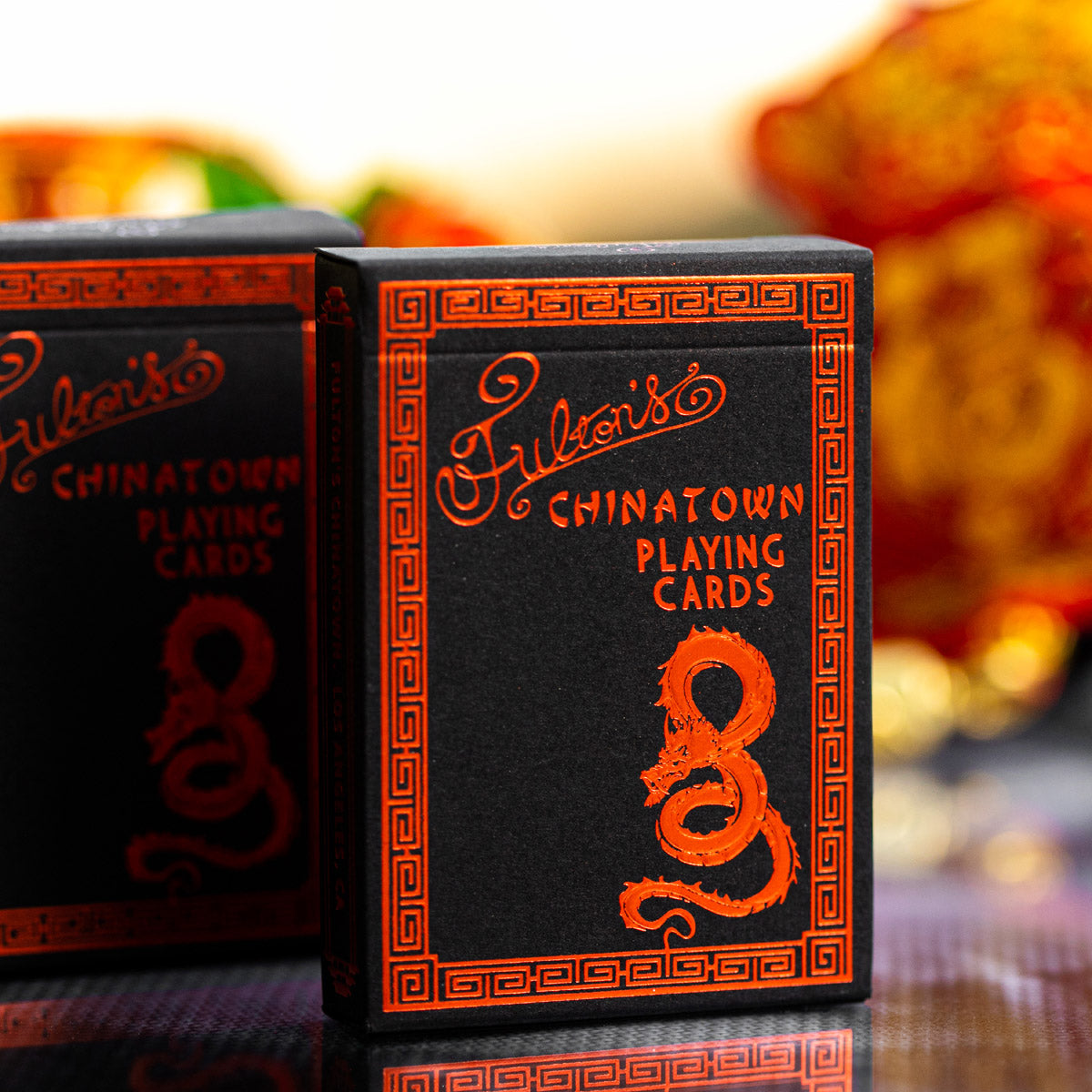 Fulton's Chinatown Playing Cards DAN & DAVE