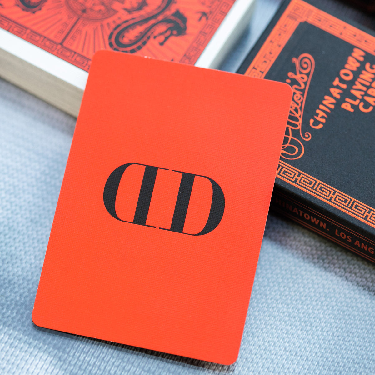 Fulton's Chinatown Playing Cards DAN & DAVE