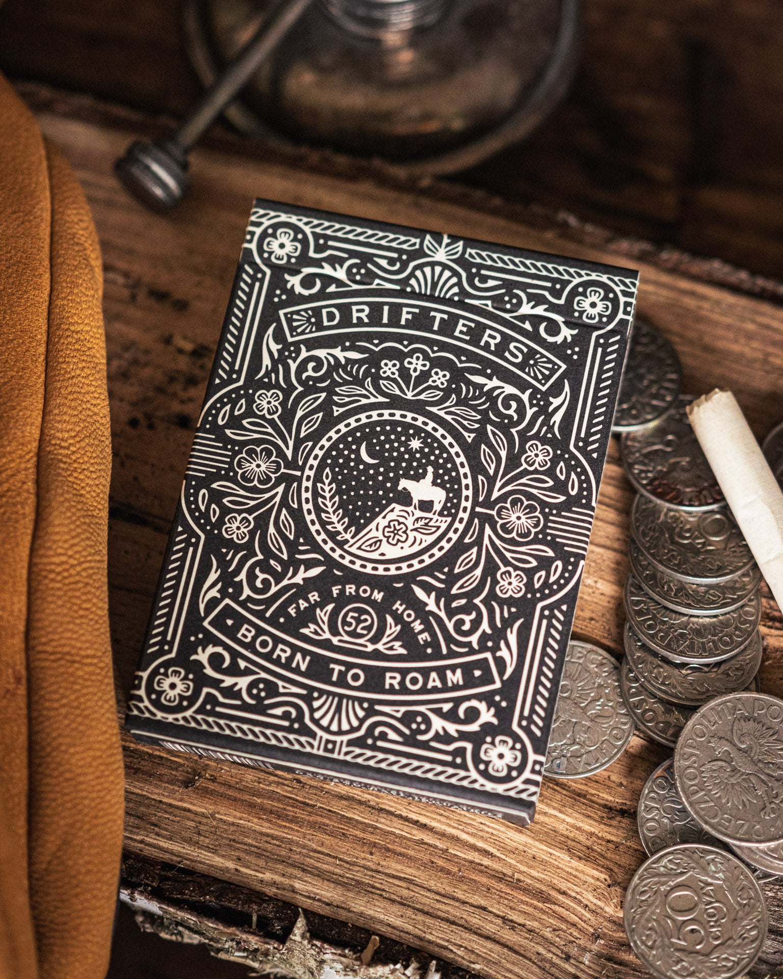 Drifters Playing Cards DAN & DAVE Black