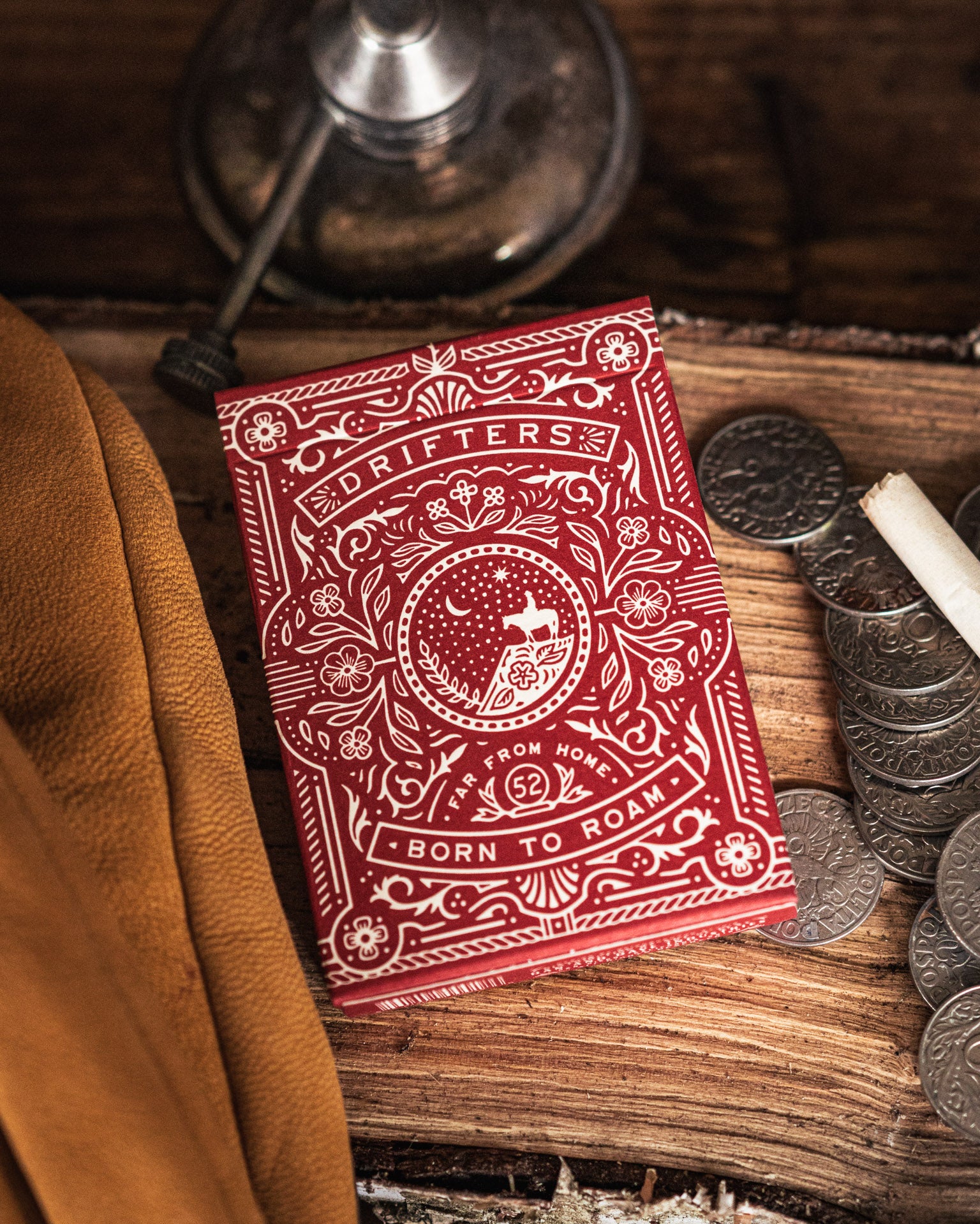 Drifters Playing Cards DAN & DAVE Red