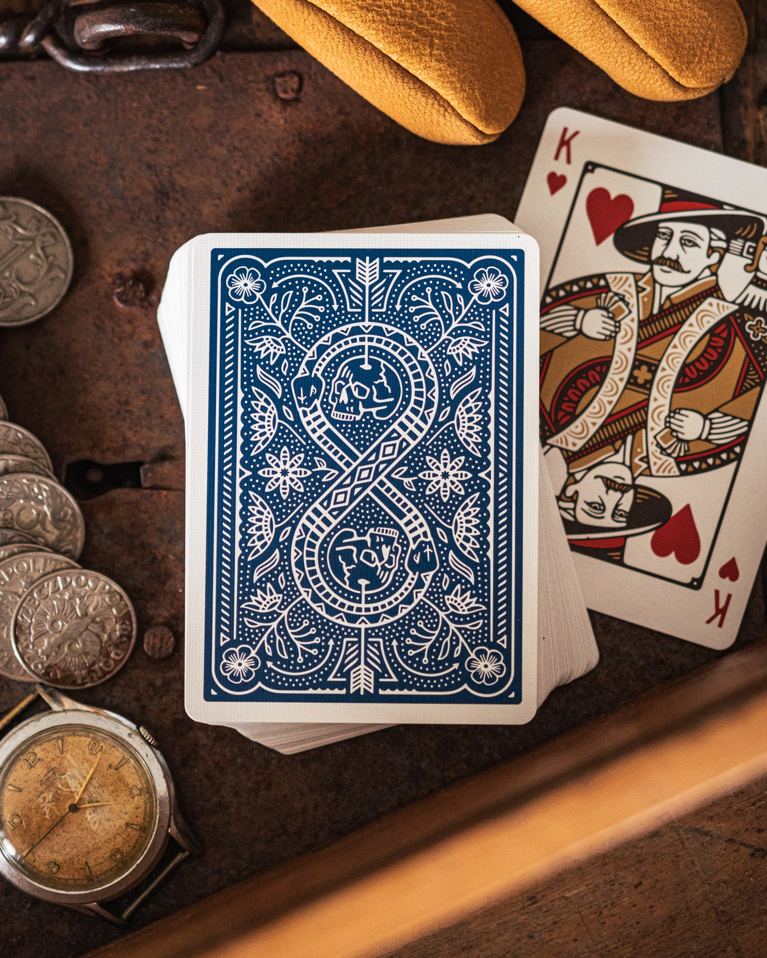 Drifters Playing Cards DAN & DAVE Blue