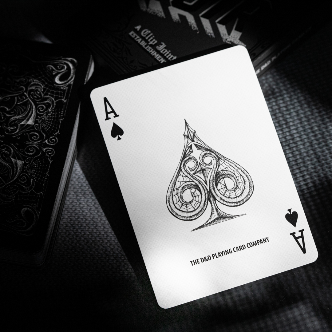 Fulton's Noir Playing Cards DAN & DAVE