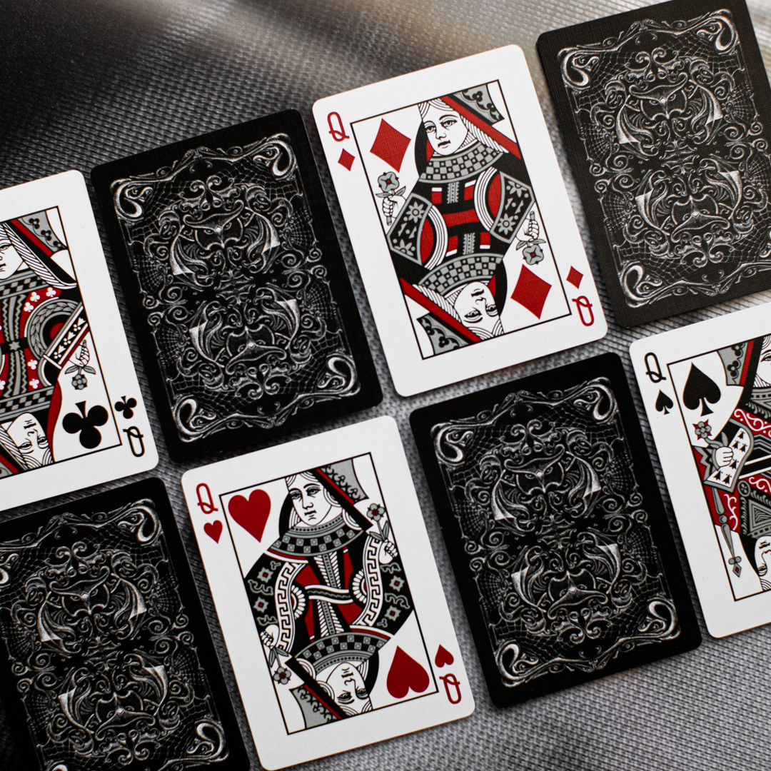 Fulton's Noir Playing Cards DAN & DAVE