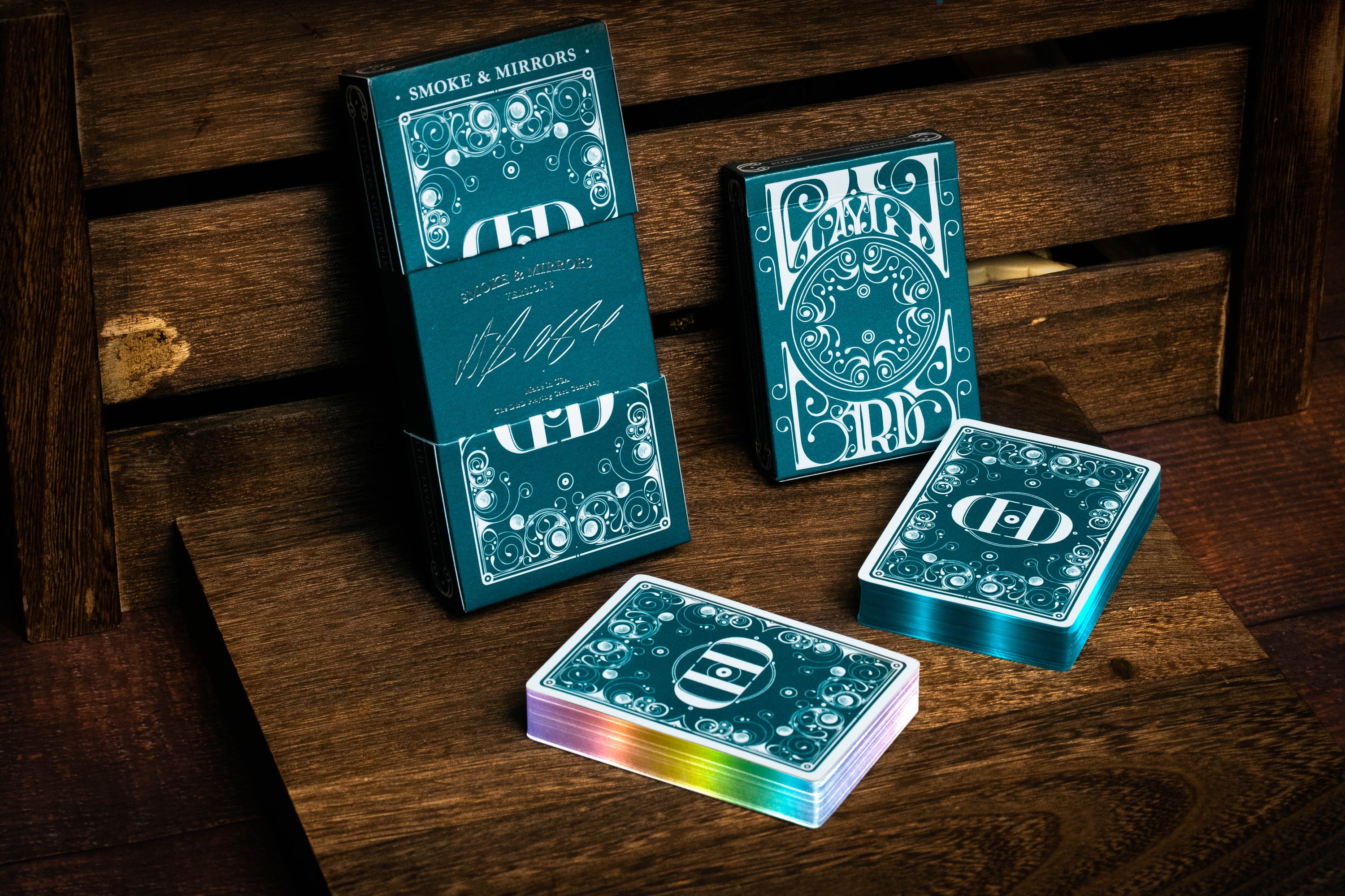 Gilded S&M v8 Playing Cards Playing Cards DAN & DAVE S&M Gilded v8 Set: Blue