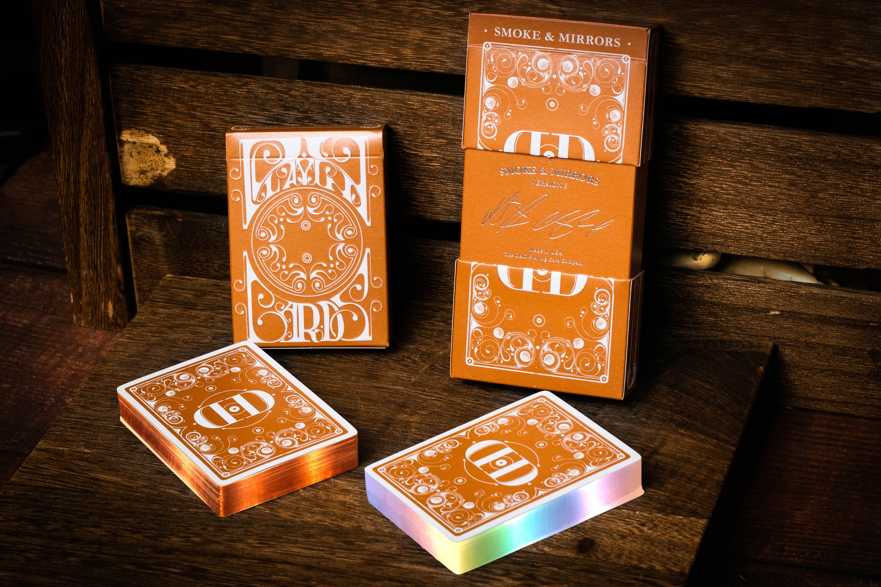 Gilded S&M v8 Playing Cards Playing Cards DAN & DAVE S&M Gilded v8 Set: Bronze