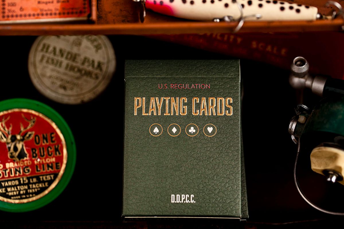 Vintage Plaid Playing Cards DAN & DAVE