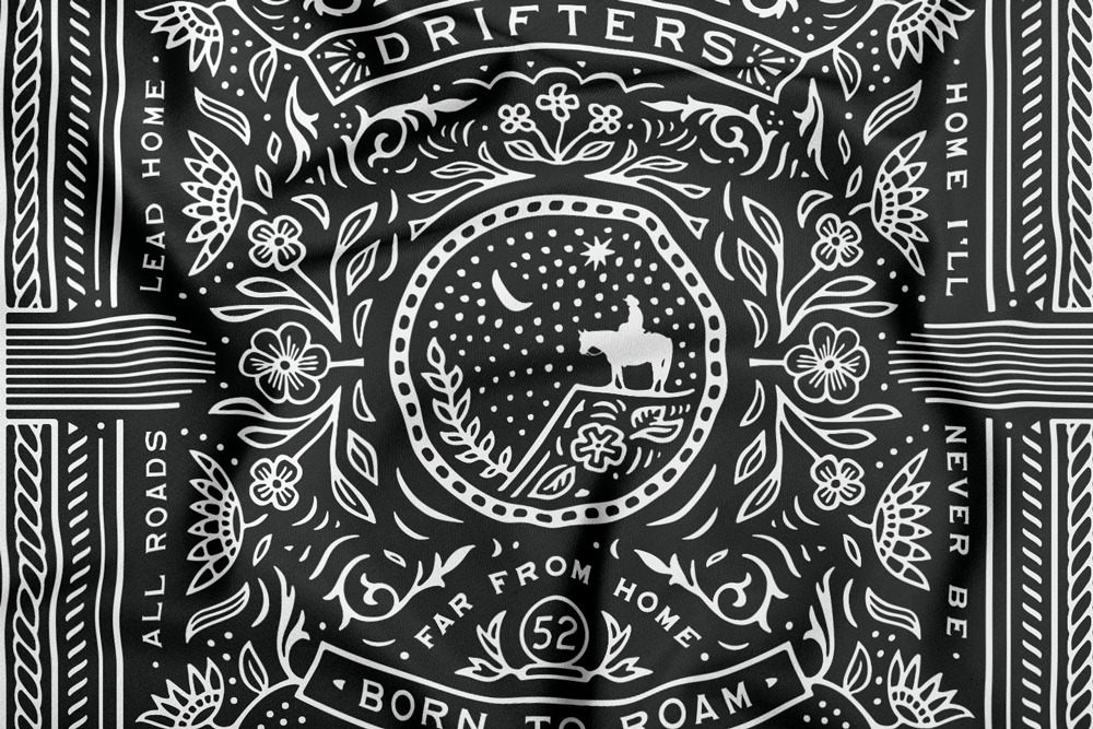 Drifters Bandana Apparatus DAN & DAVE