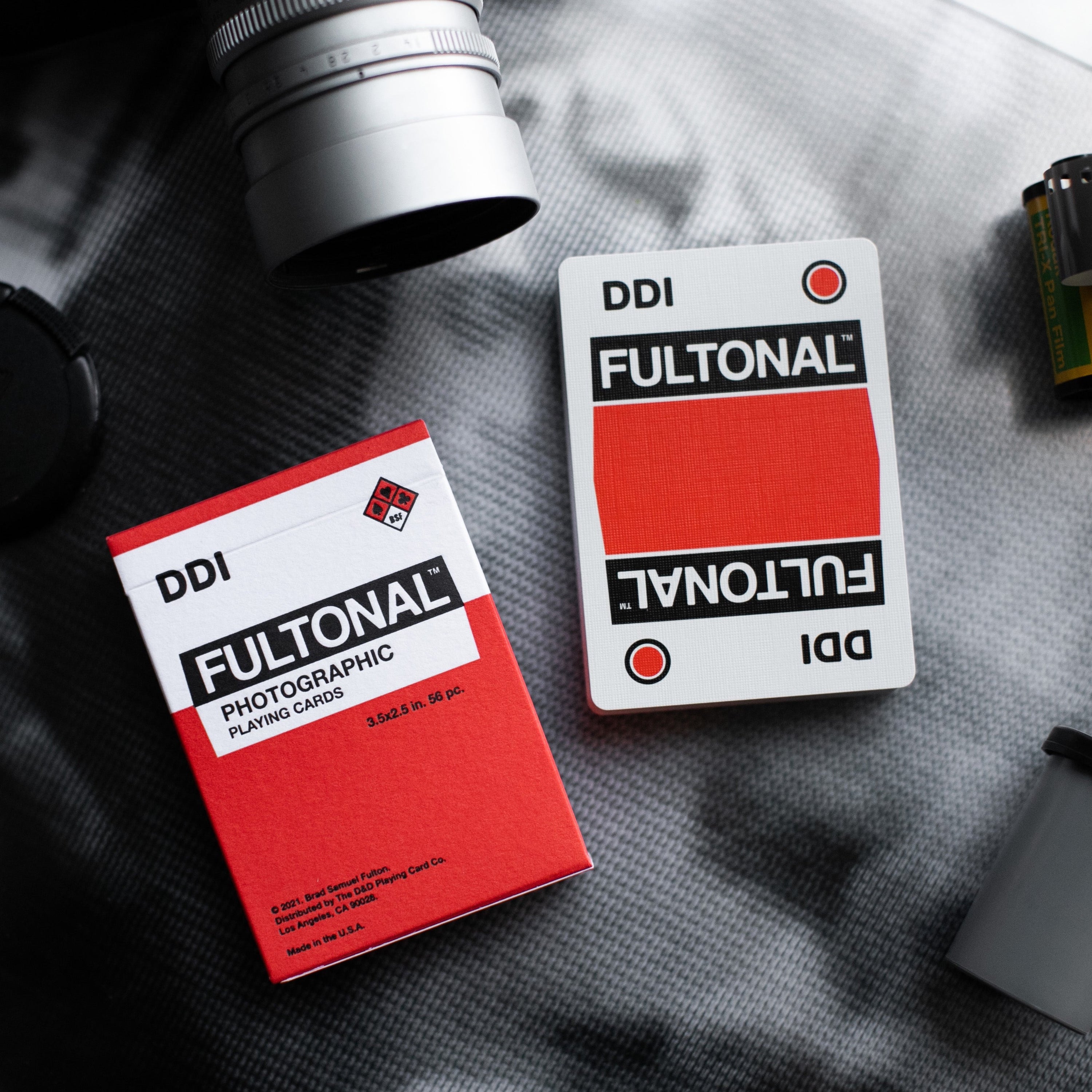 Fultonal Playing Cards DAN & DAVE Orange (Standard Edition)