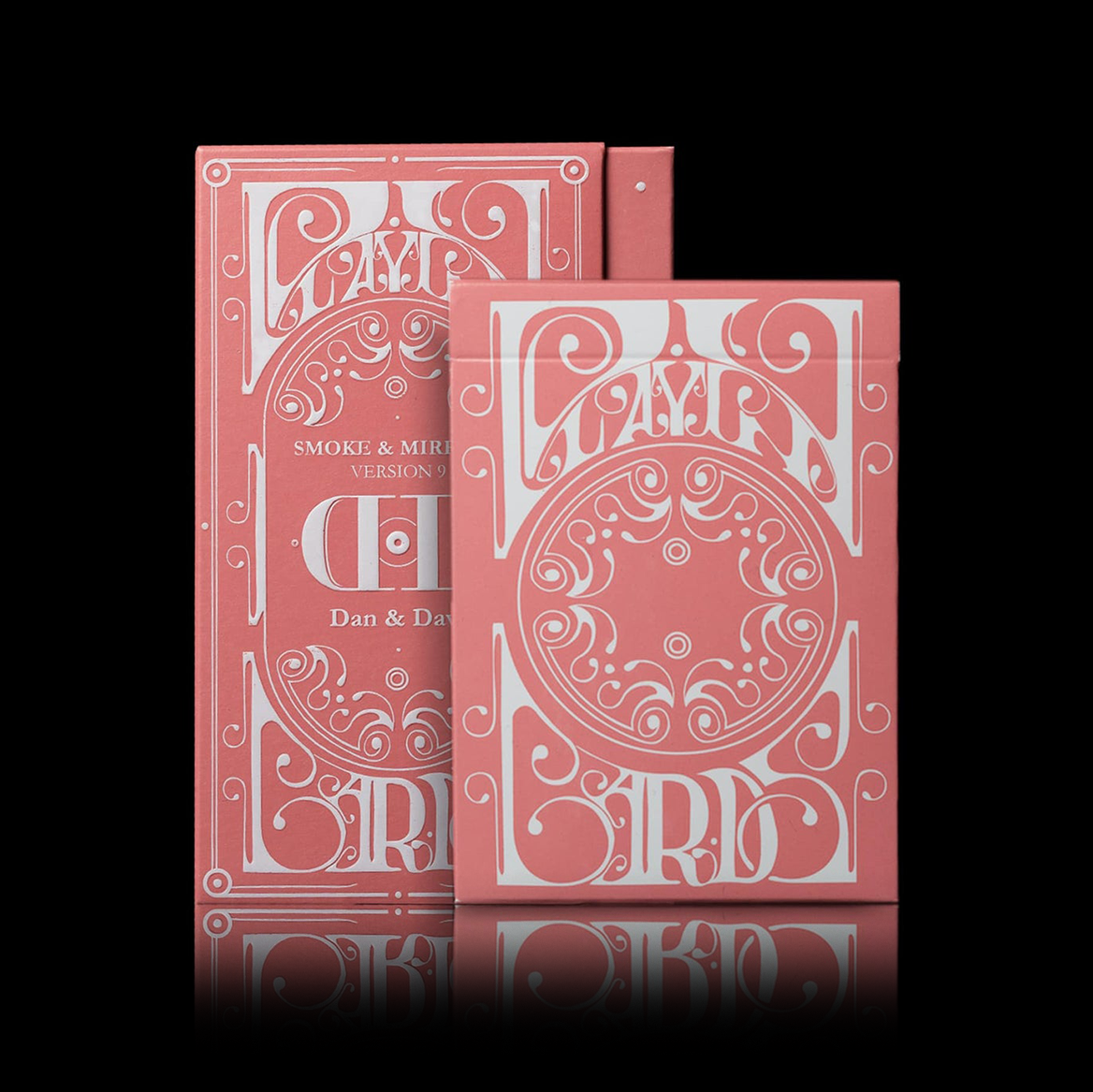Smoke & Mirrors v9, Pink Edition Playing Cards DAN & DAVE