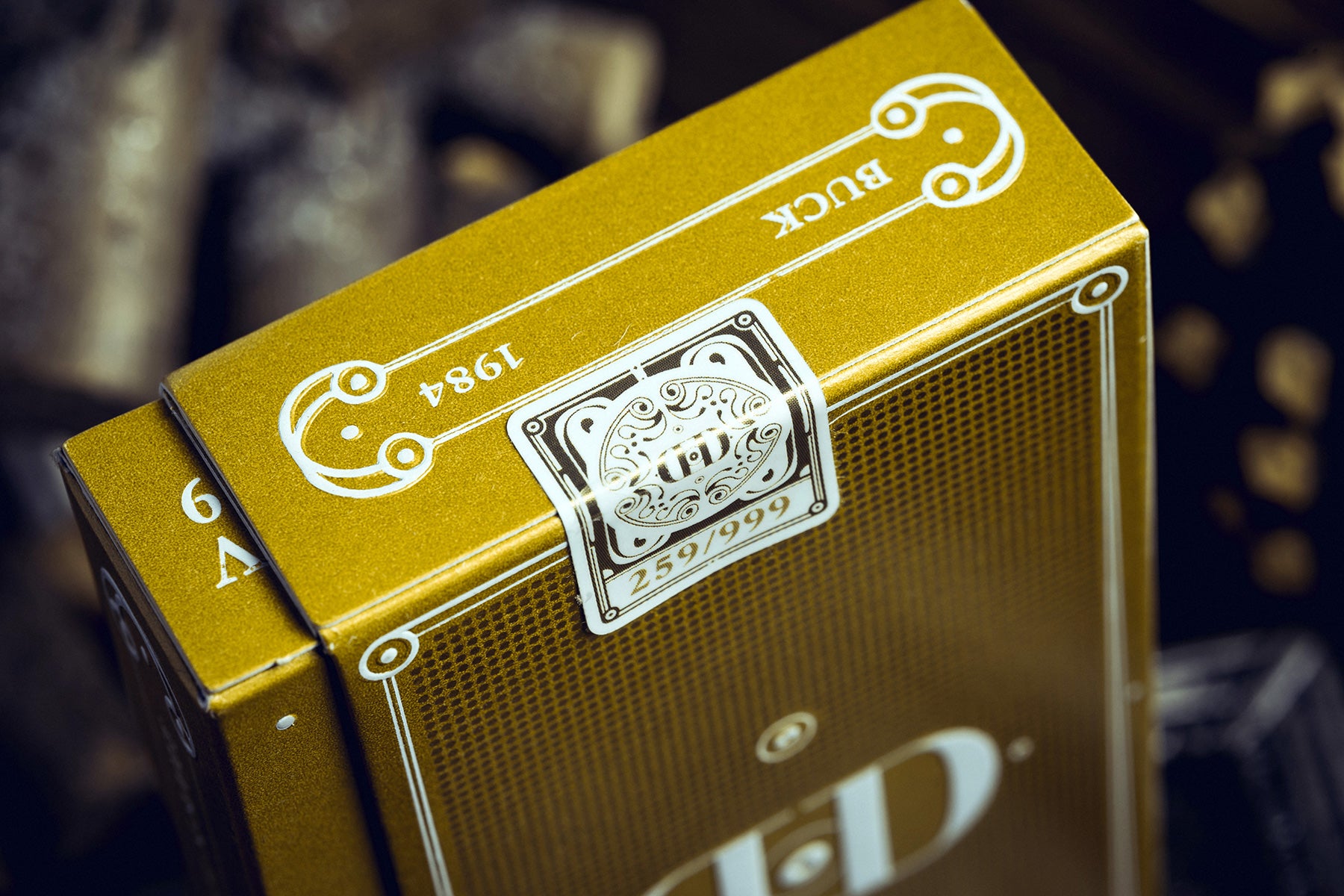 Smoke & Mirrors v9, Gold Edition Playing Cards DAN & DAVE