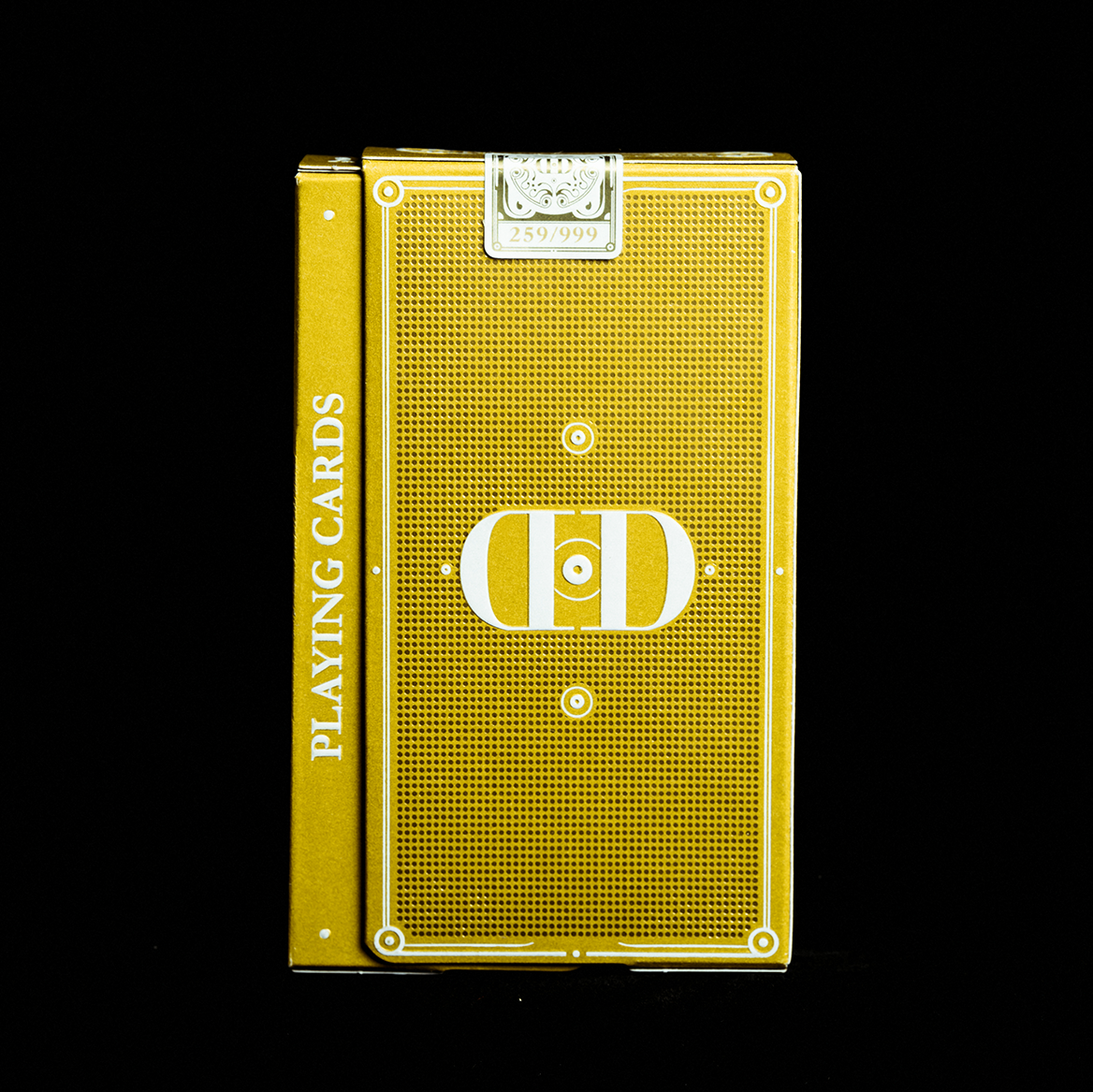Smoke & Mirrors v9, Gold Edition Playing Cards DAN & DAVE Limited Deluxe Edition*