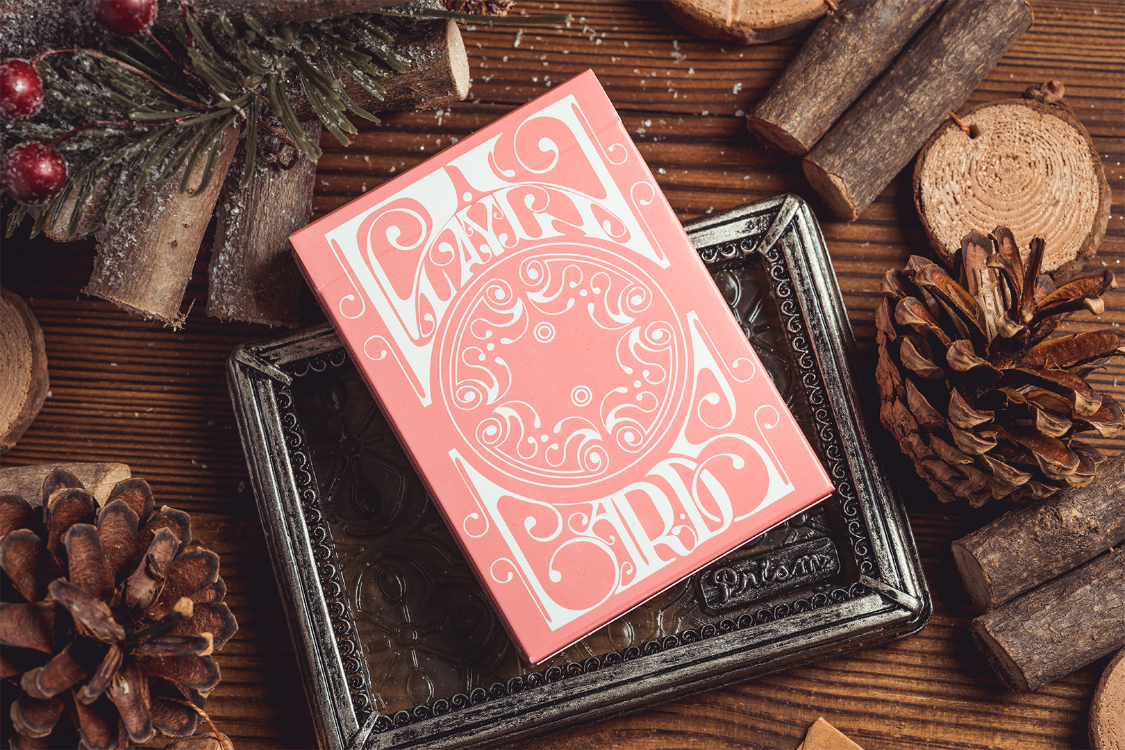 Smoke & Mirrors v9, Pink Edition Playing Cards DAN & DAVE