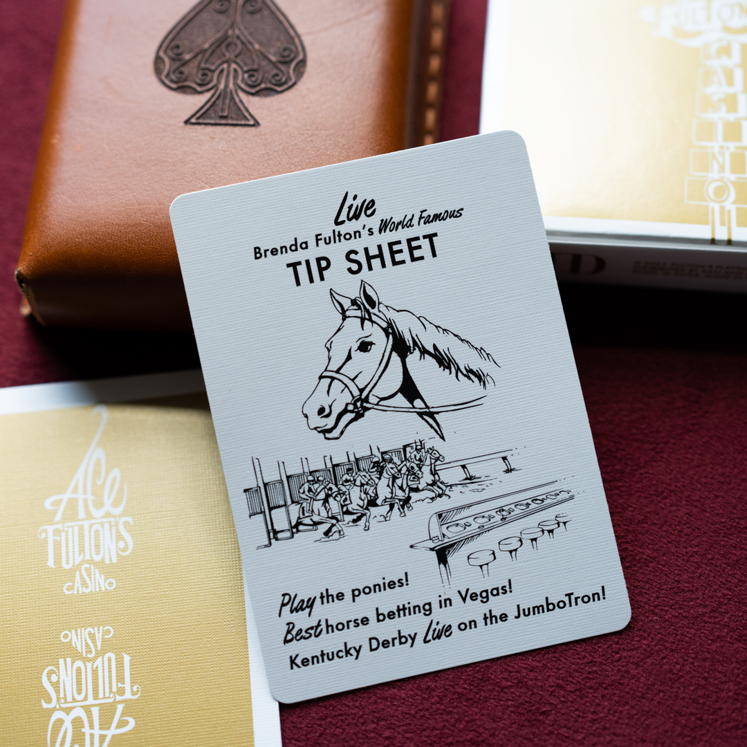 Ace Fulton's Casino: Gold Rush Edition Playing Cards DAN & DAVE