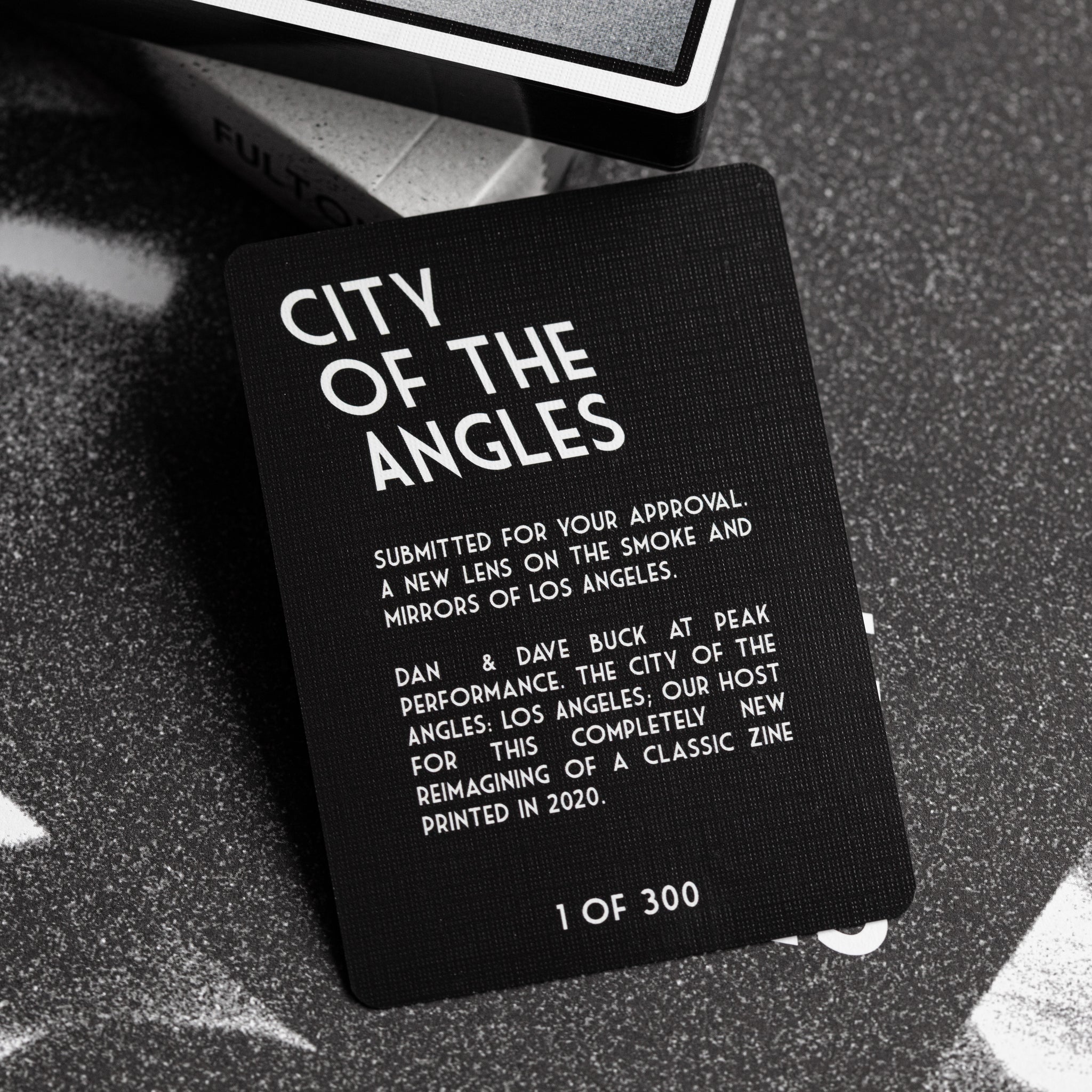 City of the Angles Playing Cards