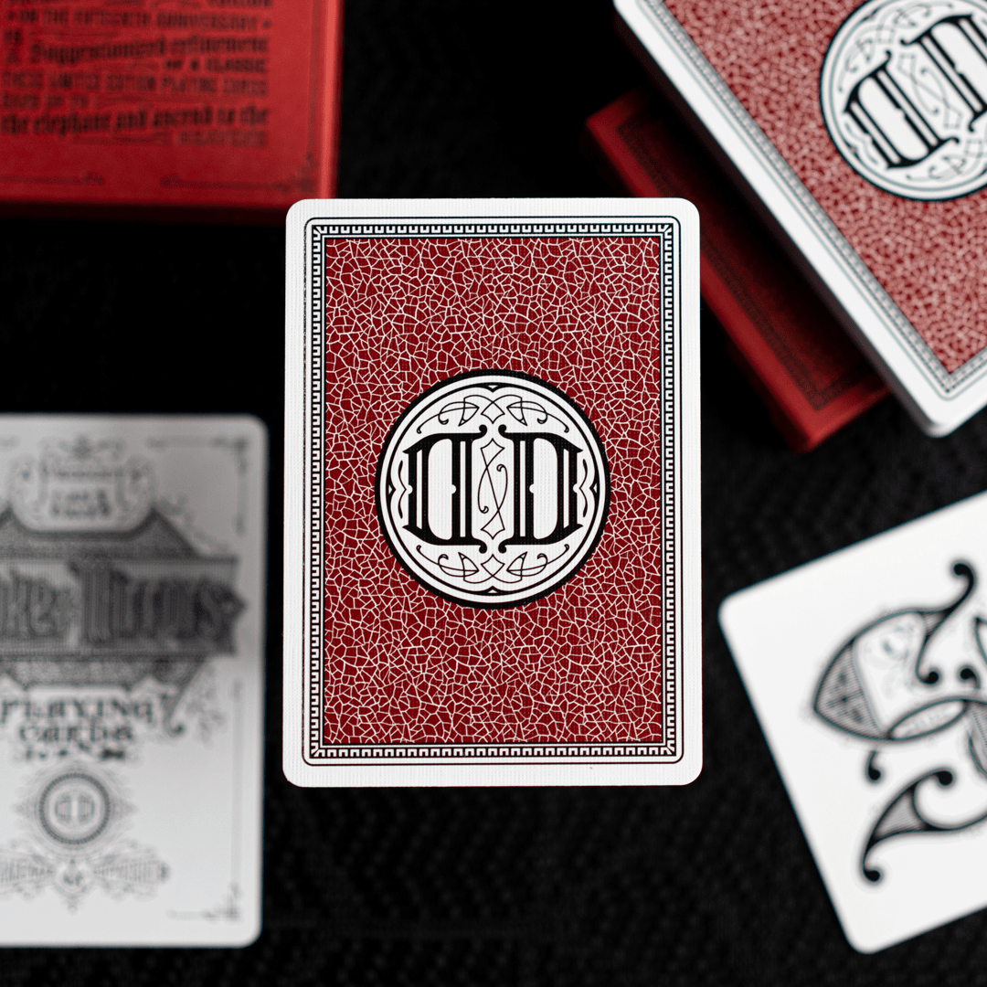Smoke & Mirrors Anniversary Edition: Rouge Playing Cards DAN & DAVE