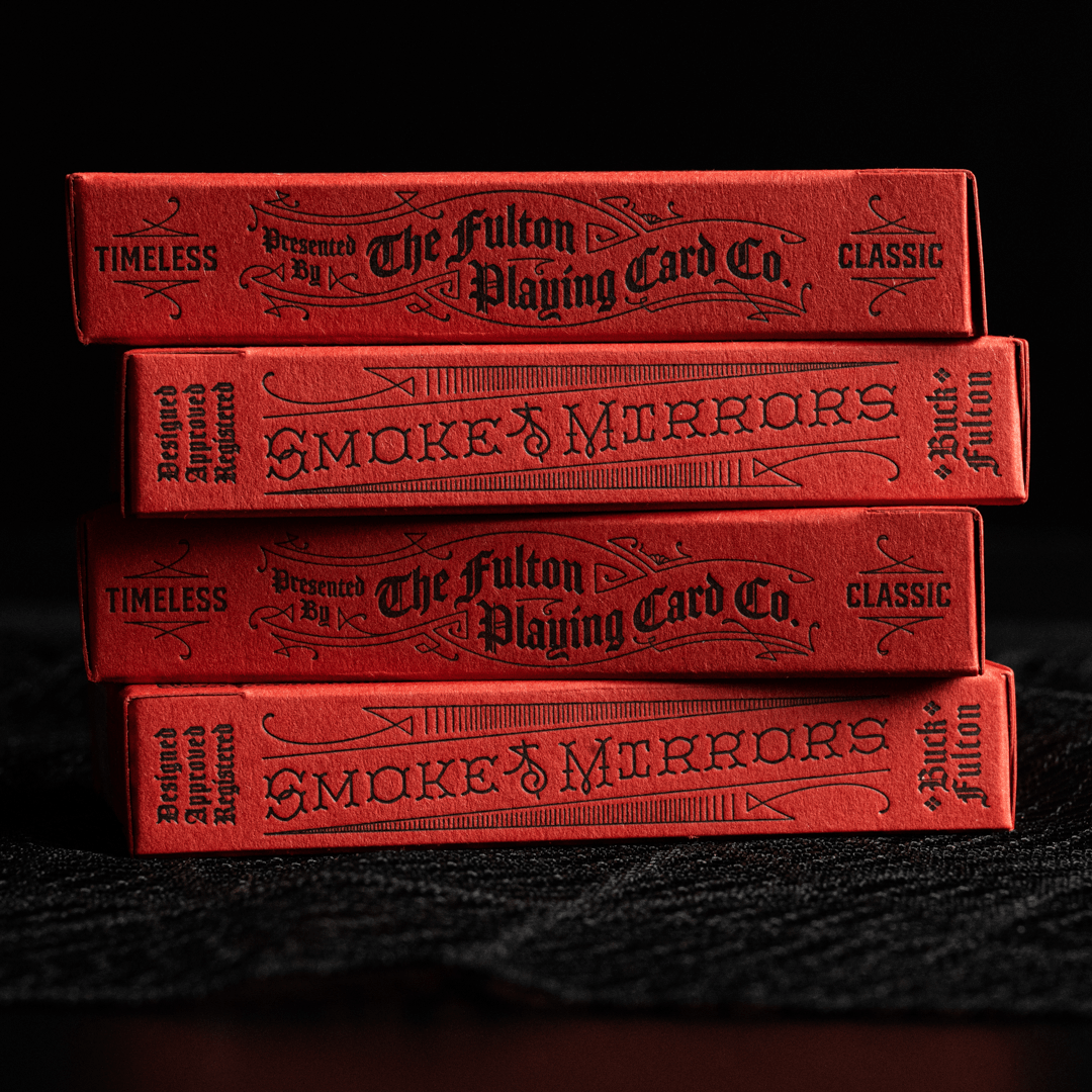 Smoke & Mirrors Anniversary Edition: Rouge Playing Cards DAN & DAVE