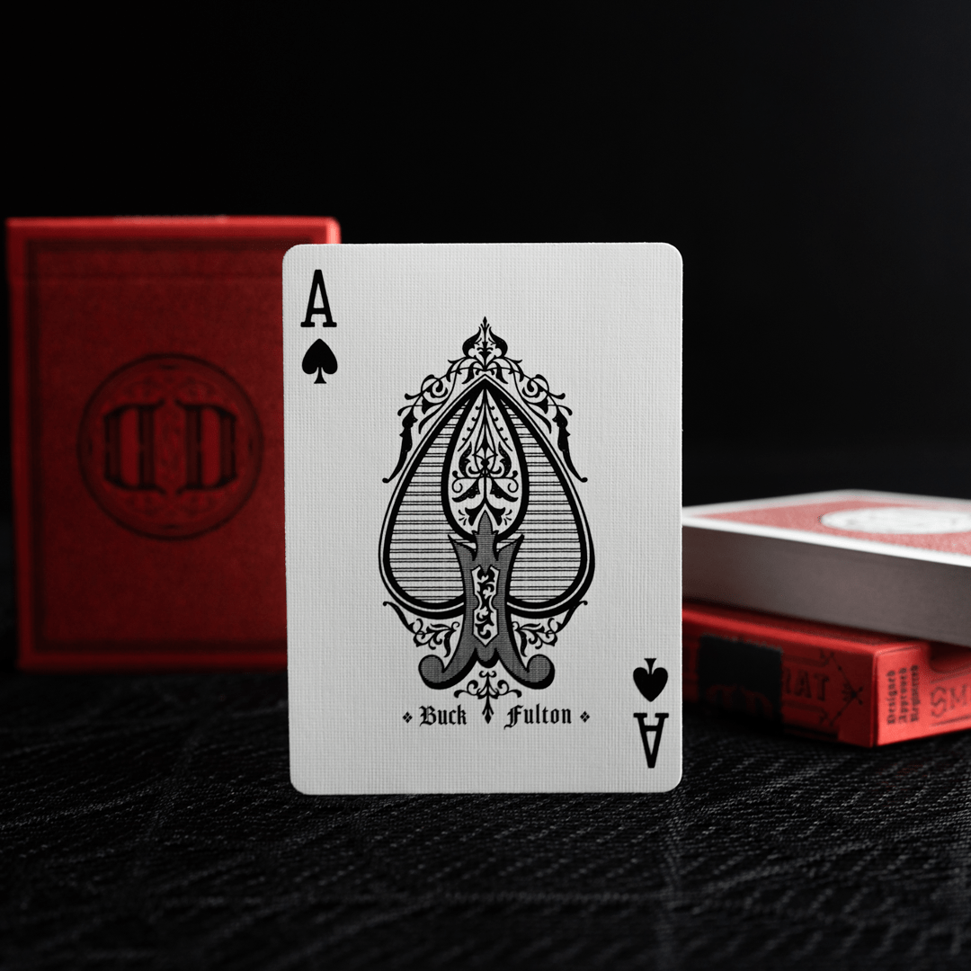 Smoke & Mirrors Anniversary Edition: Rouge Playing Cards DAN & DAVE