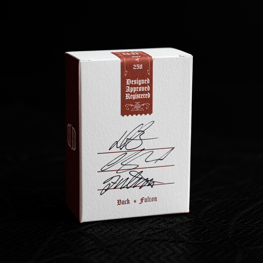Smoke & Mirrors Anniversary Edition: Rouge Playing Cards DAN & DAVE