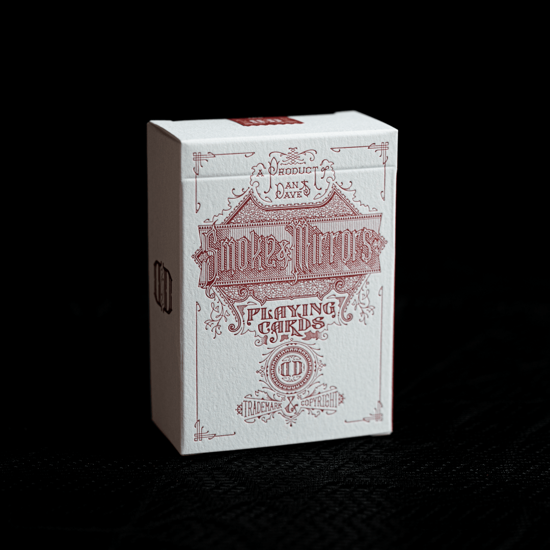 Smoke & Mirrors Anniversary Edition: Rouge Playing Cards DAN & DAVE Limited Edition Twin Pack