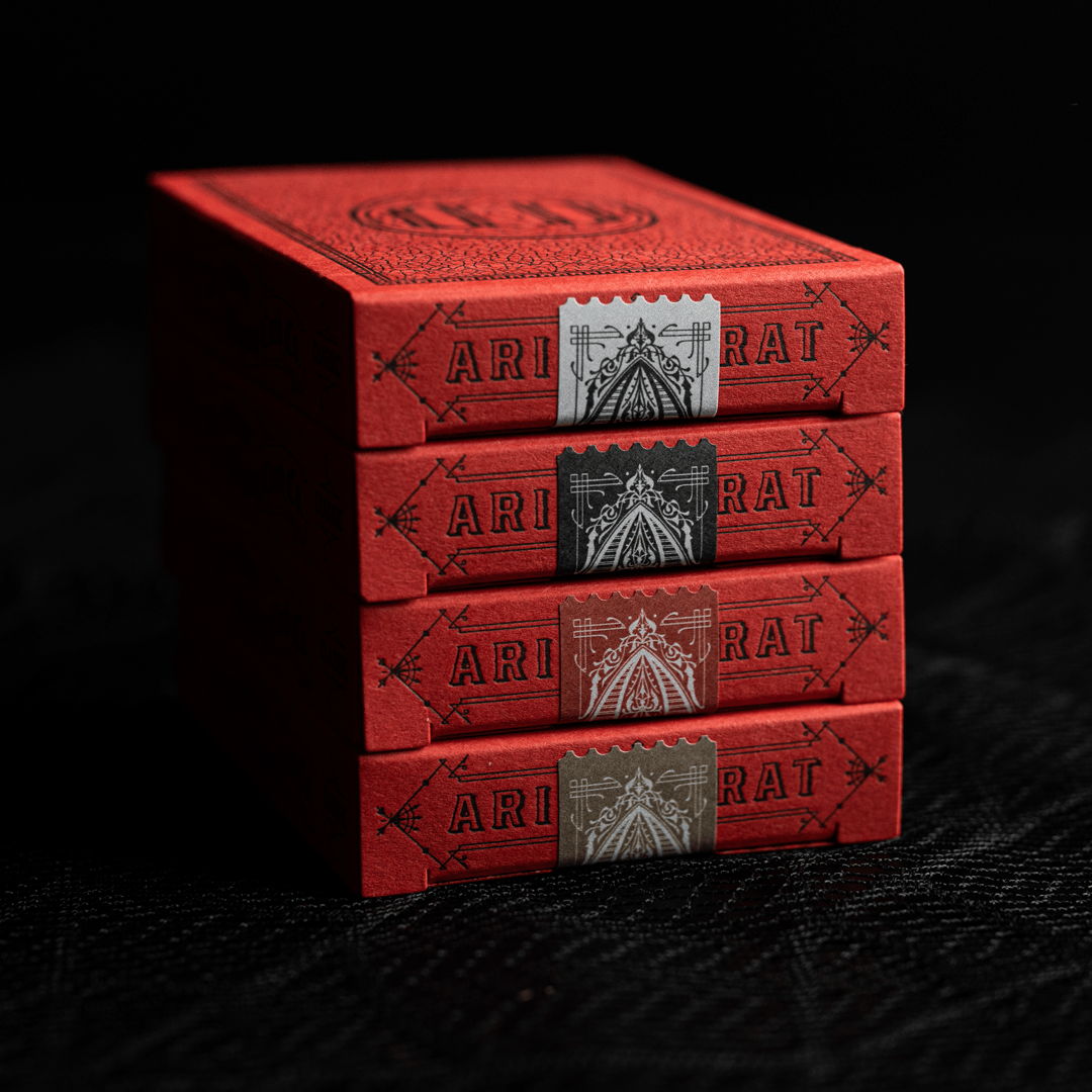 Smoke & Mirrors Anniversary Edition: Rouge Playing Cards DAN & DAVE