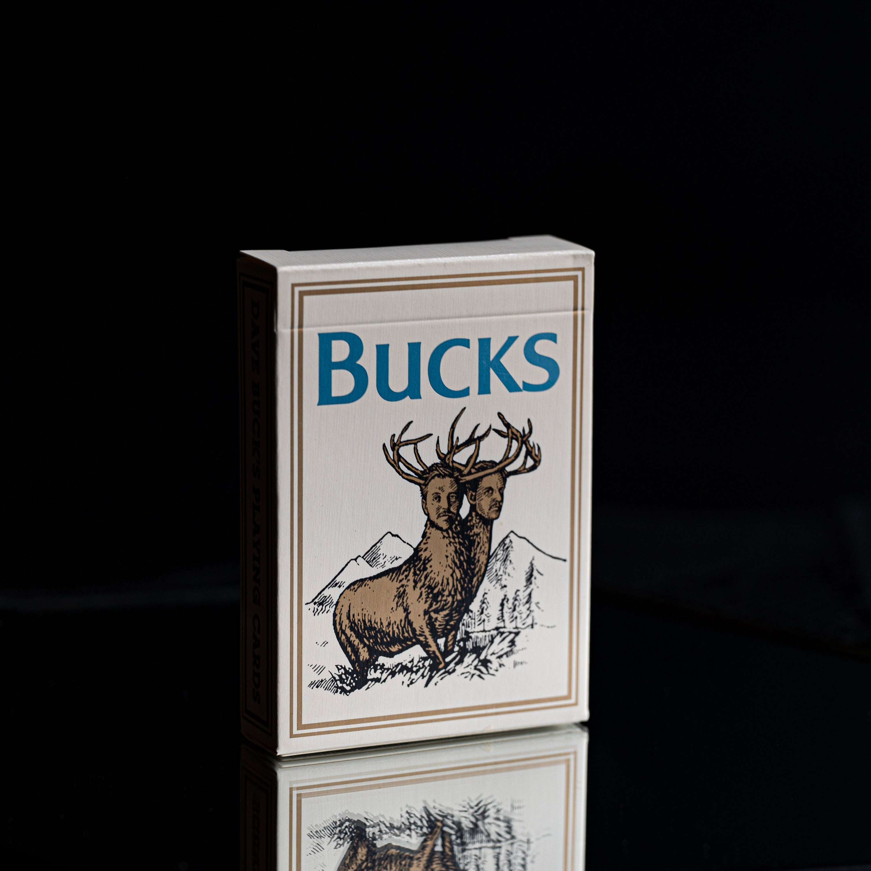 Bucks Souvenir Playing Cards Playing Cards DAN & DAVE Special Edition in White with Gold