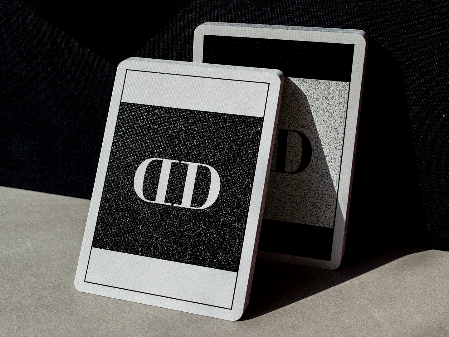 Smoke & Mirrors, Brutalist Editions Playing Cards DAN & DAVE