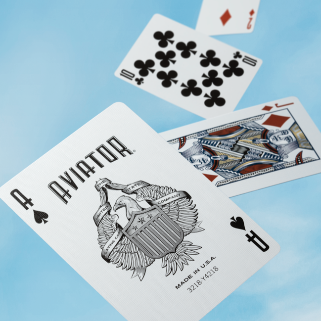 AVIATOR® Heritage Ed. Playing Cards DAN & DAVE