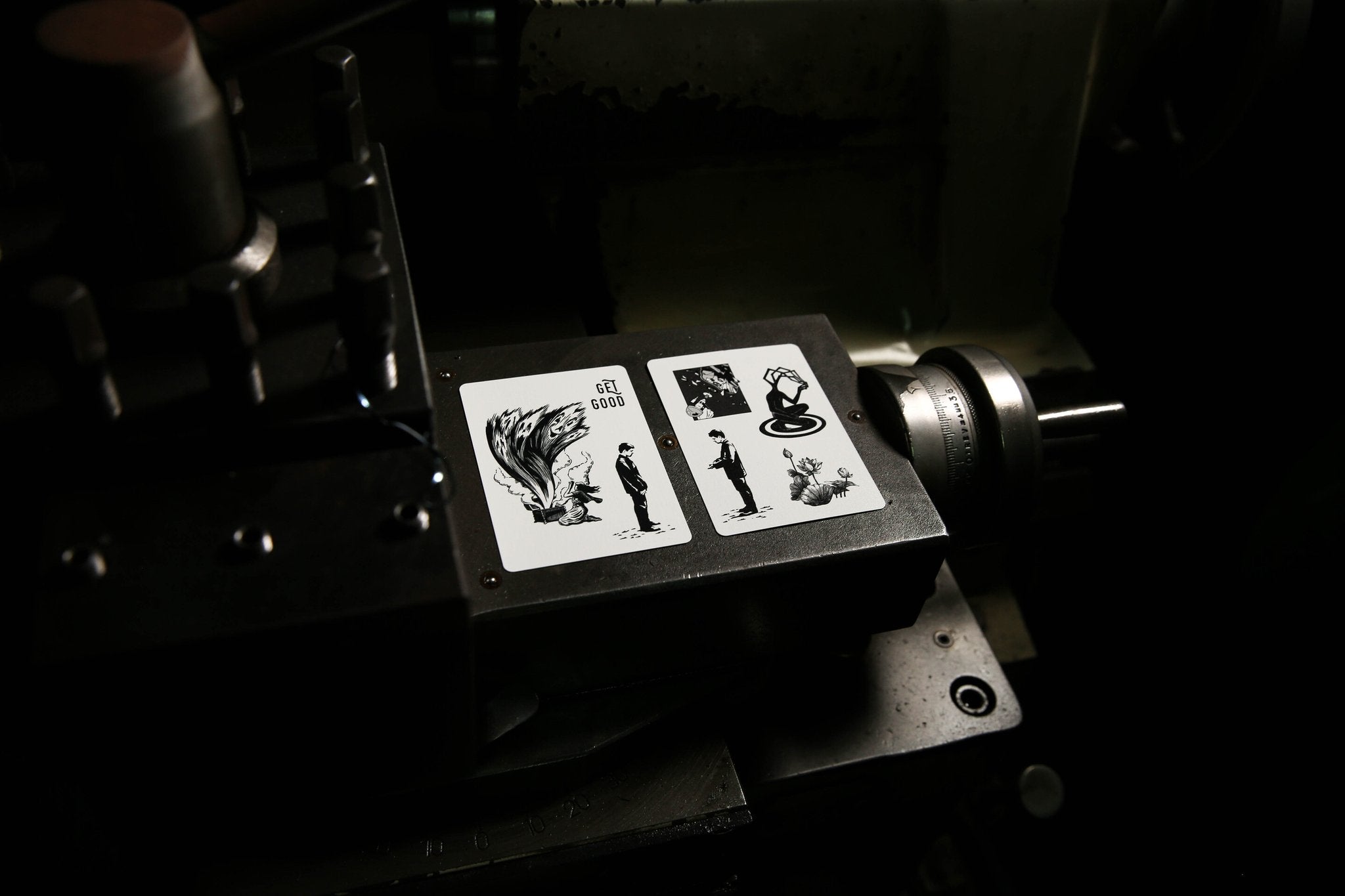 トランプ Lotusinhand Lotus #02 Lotus #02 Playing Cards by lotusinhand – GamelandSKN