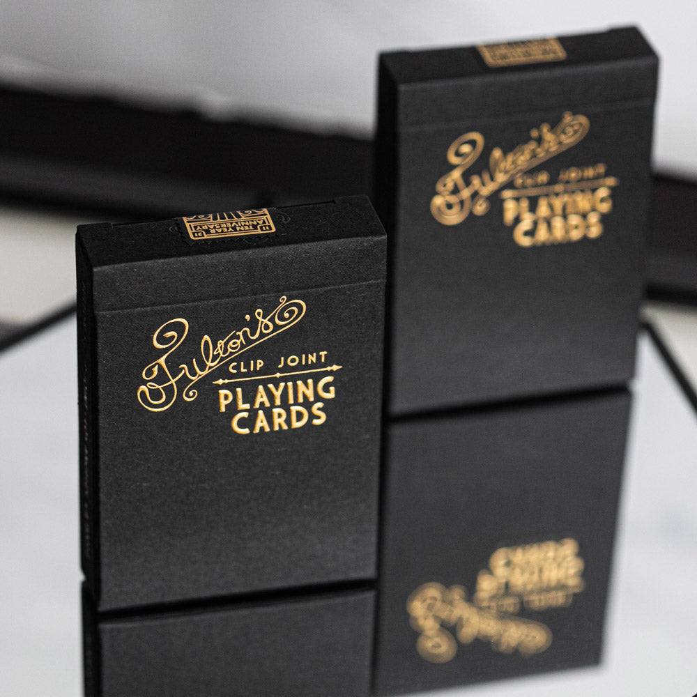 Fulton's Clip Joint, 10 Year Edition Playing Cards DAN & DAVE Standard Edition (Black Box)