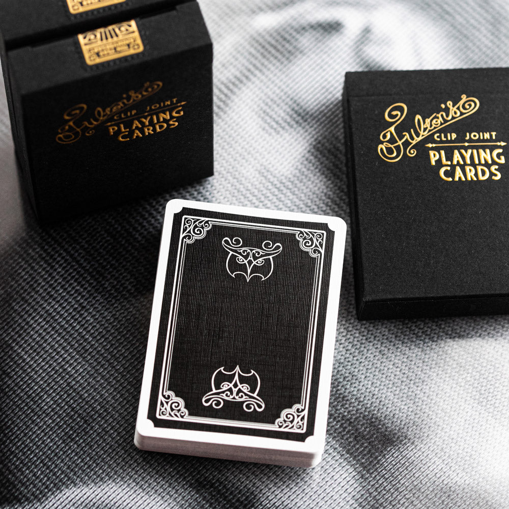 Fulton's Clip Joint, 10 Year Edition Playing Cards DAN & DAVE
