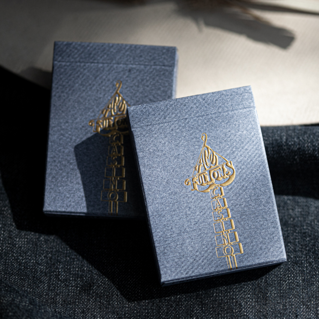 Ace Fulton's Playing Cards Playing Cards DAN & DAVE Denim